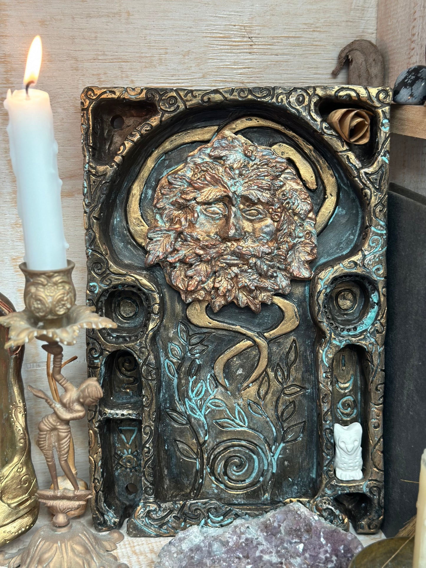 🍂 Green Man Talisman