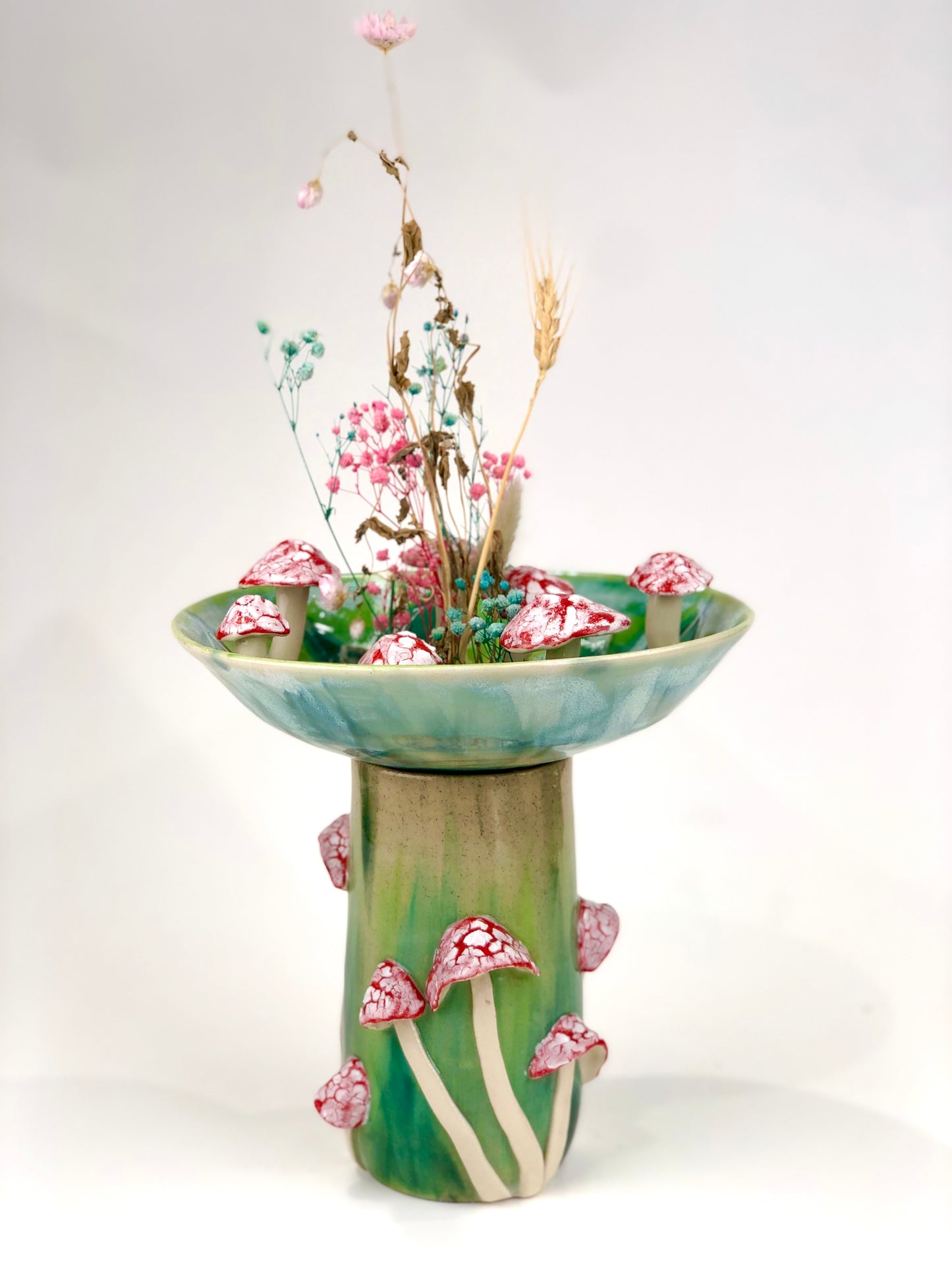 Toadstool Magic Vase