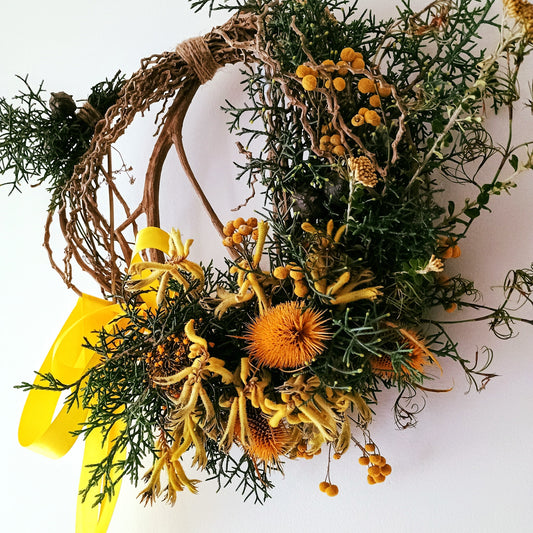 Blak Botanicals - Xmas Native Wreath Workshop. Sunday 14th Dec 1pm - 3pm