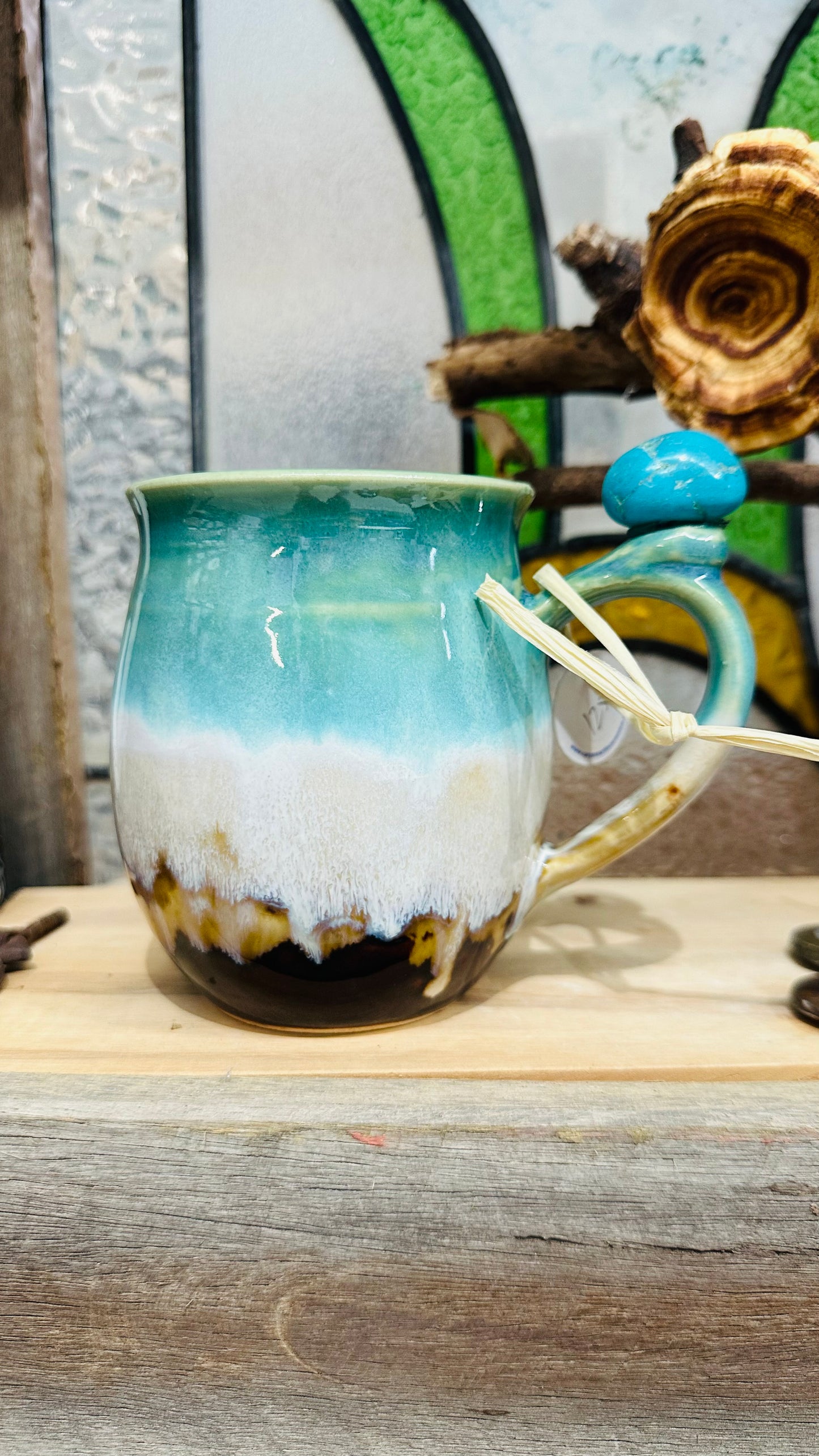 Rising Sun Crystal Mug