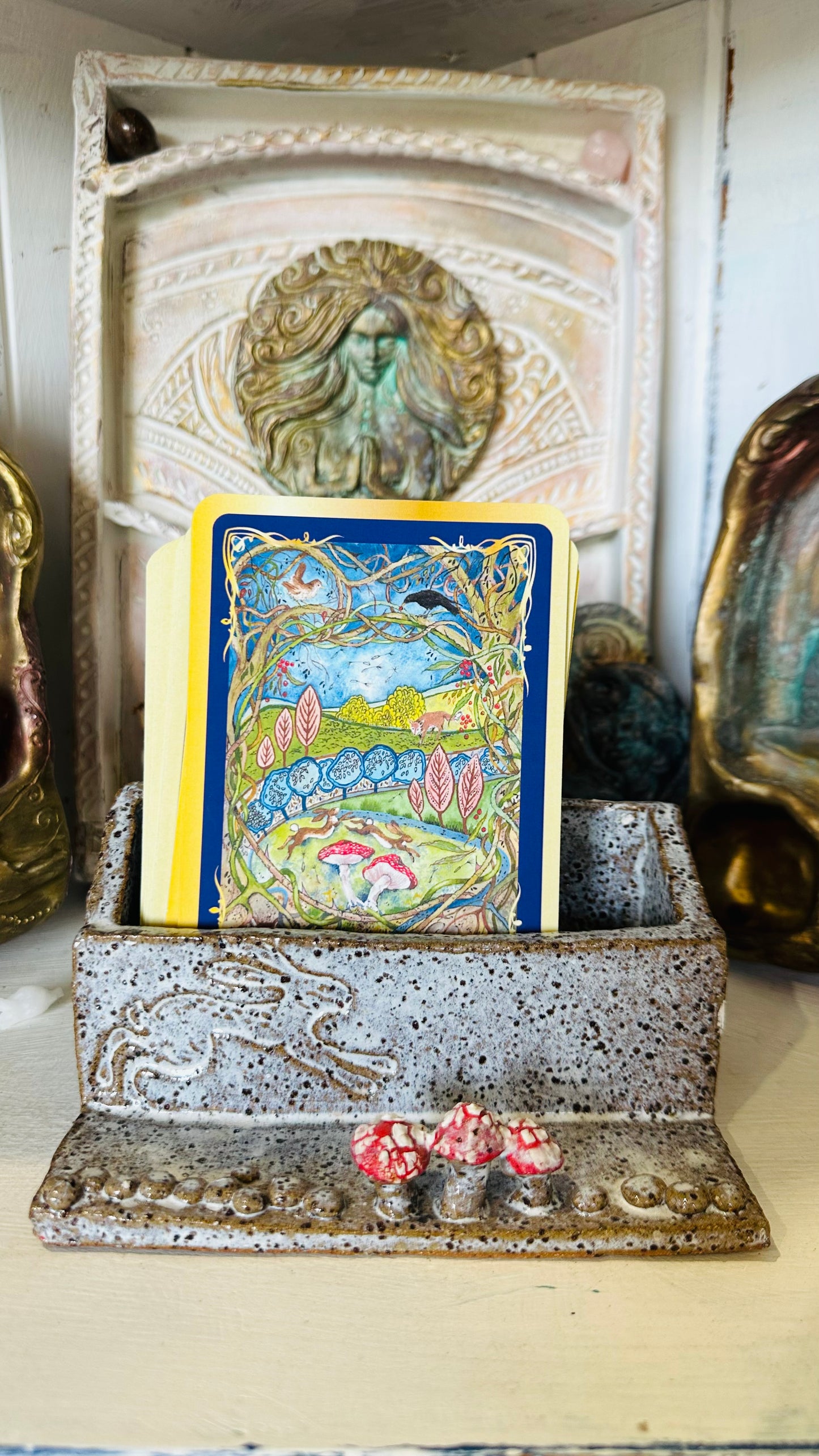 Handmade Oracle & Tarot Deck Holder