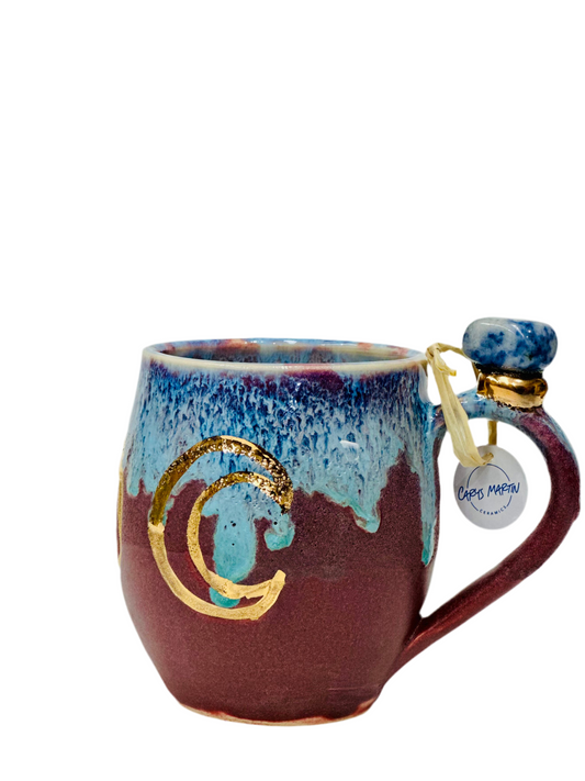 Triple Goddess Crystal Mug – Sodalite