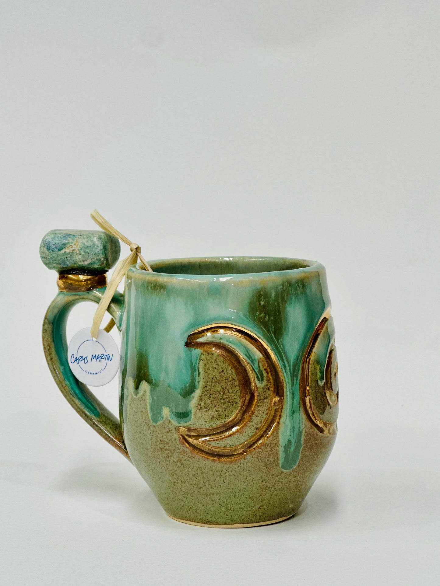 Triple Goddess Crystal Mug – Ruby Zoisite
