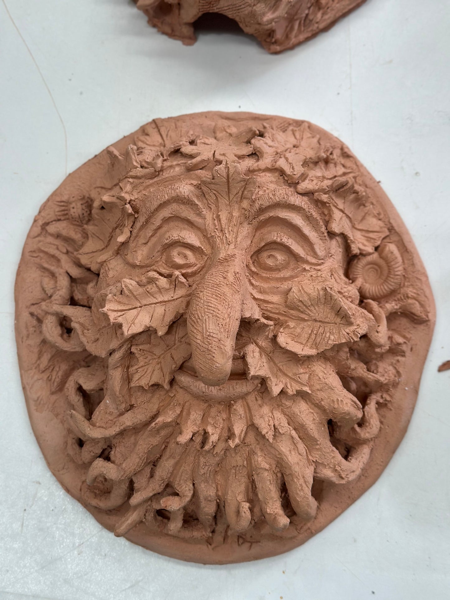 Friday 8th Aug 9am-4pm - FULL DAY Awaken Ancient Magic in Your Garden: Sculpt Your Own God, Goddess or Green Man Plaque