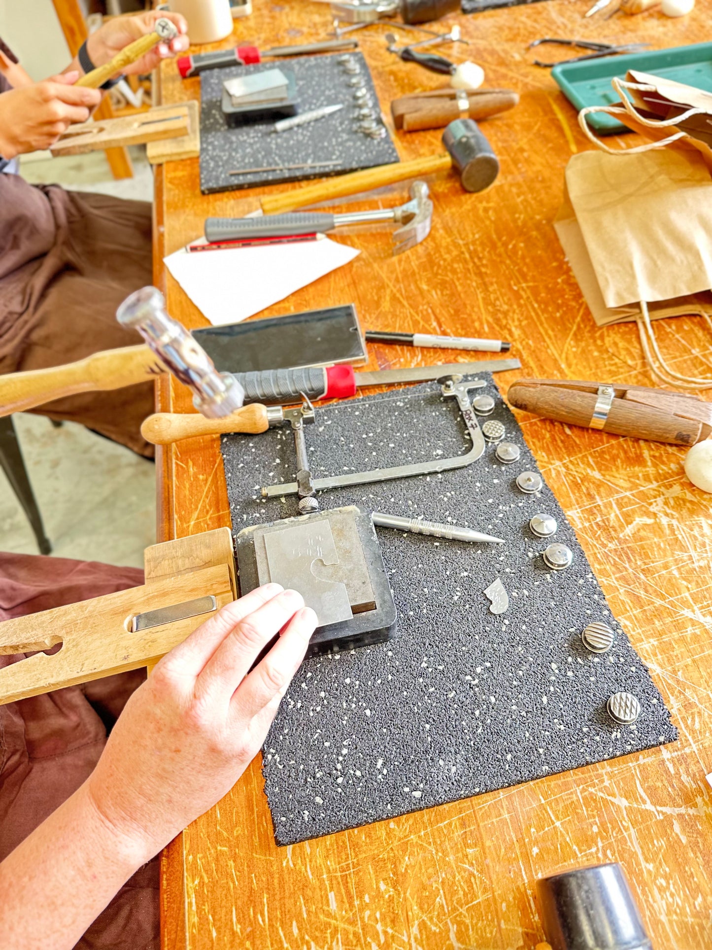 Sunday 11th May 10am - 3pm- Adults Intro to Silversmithing 2mm Ring Making.