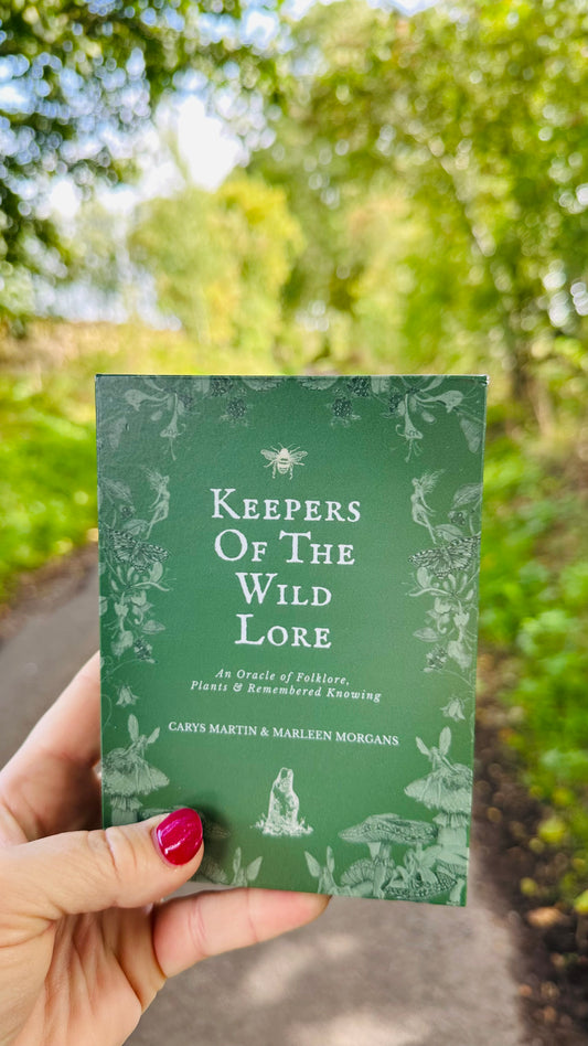 Keepers of the Wild Lore oracle deck and companion book