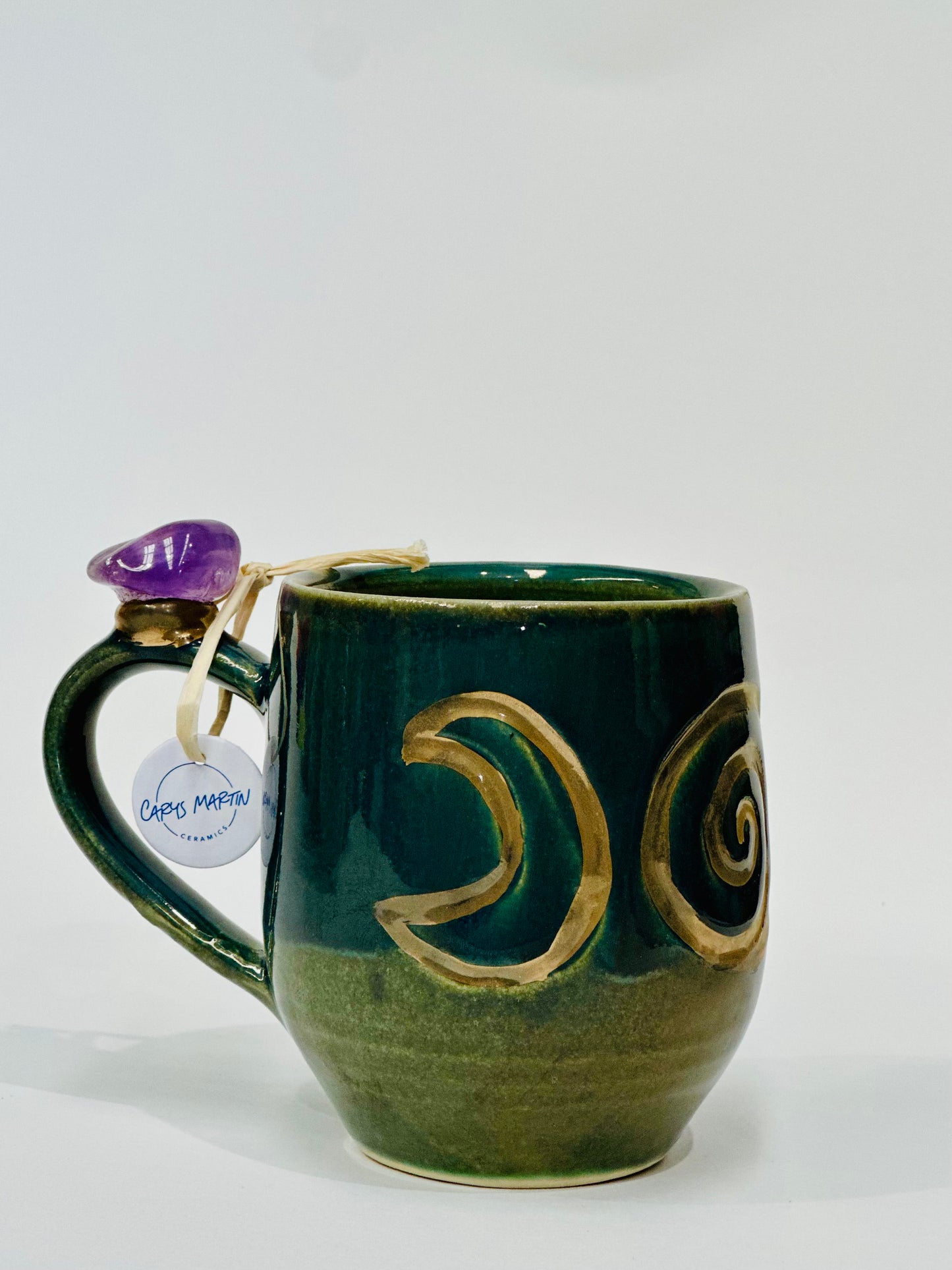 Triple Goddess Crystal Mug – Amethyst