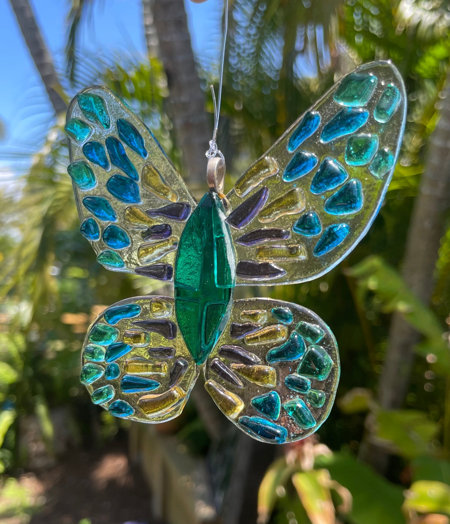 HOT GLASS ART! Sunday 9th March 10am-12noon - Glass fused Birds and Butterfly Suncatchers