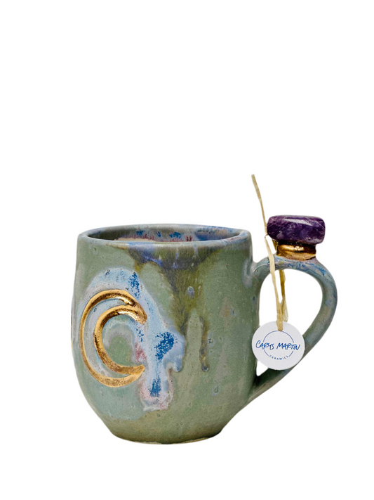 Triple Goddess Crystal Mug – Lepidolite
