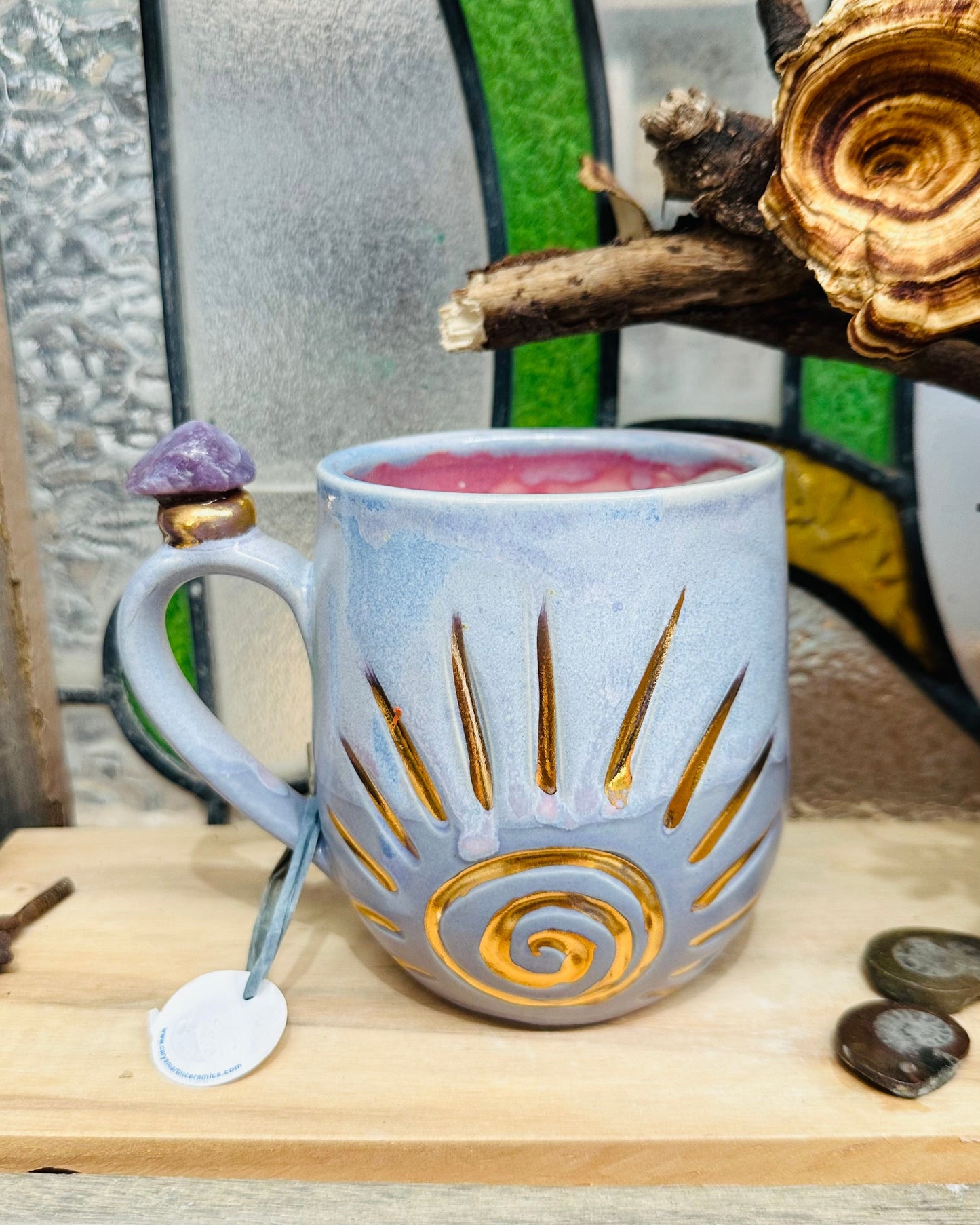 Sun & Moon Mug – Lepidolite