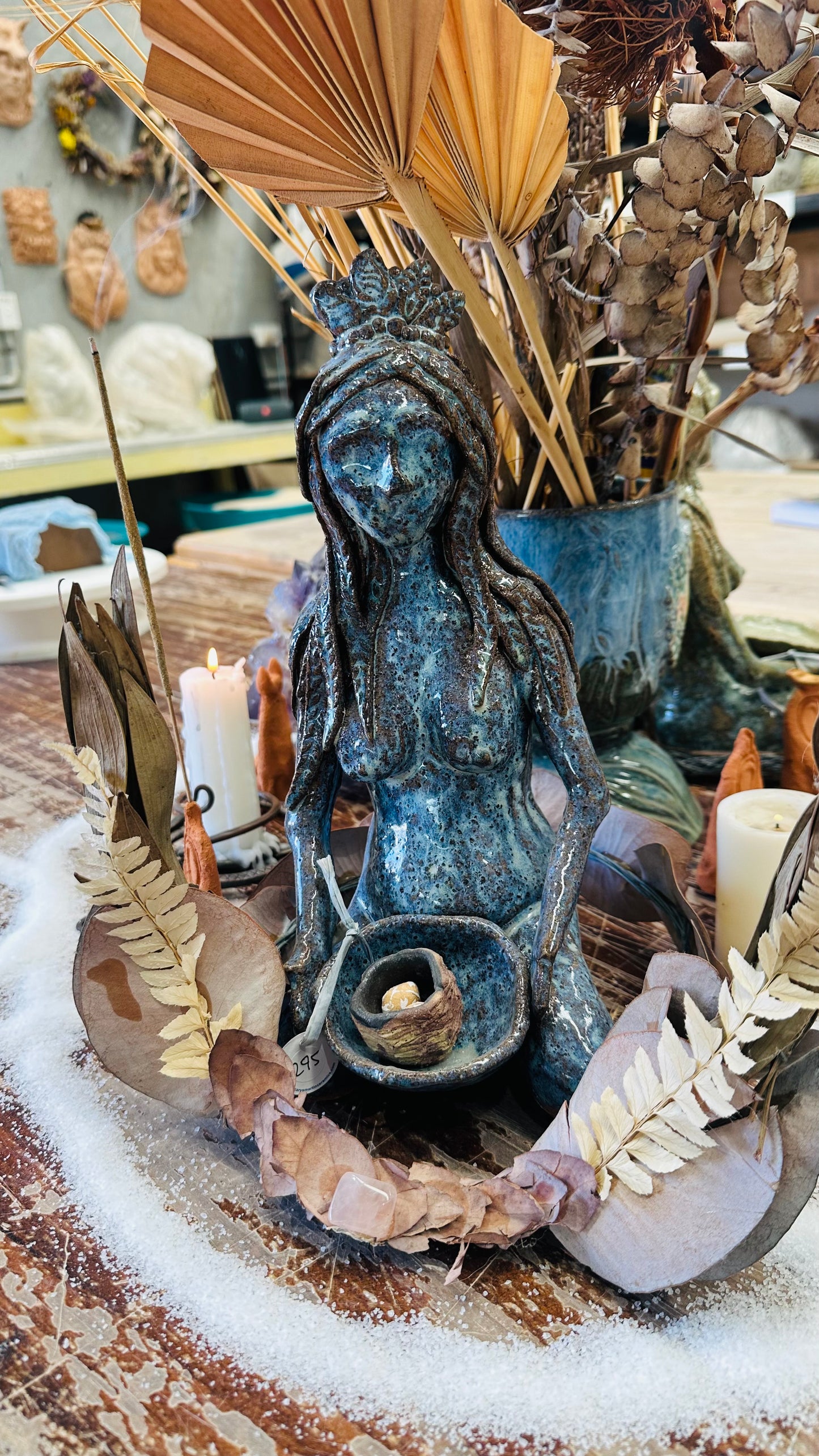 Sun 12th July 9:30am -12pm - Clay Goddess Workshop
