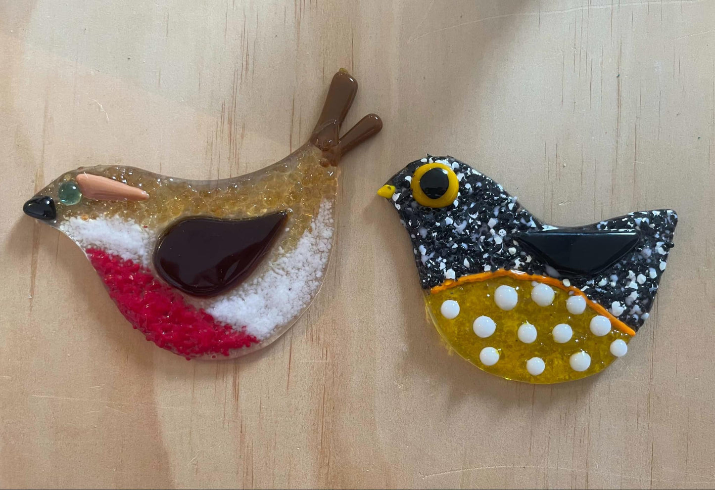 Sun 7th Feb 10am-12pm. Hot Glass Art Birds and Butterflies