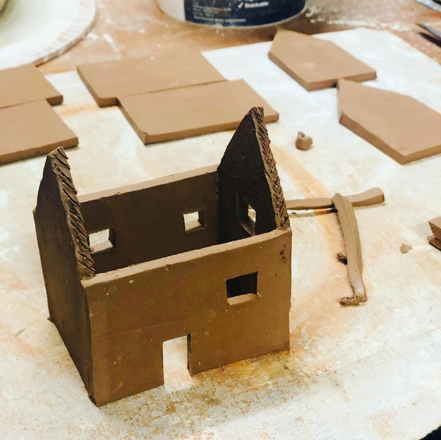 Saturday 8th August 1-3:30pm - Hand Built House Pottery Workshop