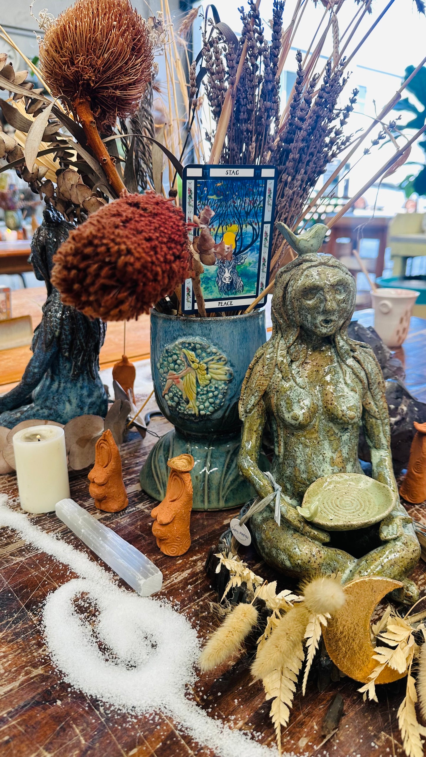 Sun 12th July 9:30am -12pm - Clay Goddess Workshop