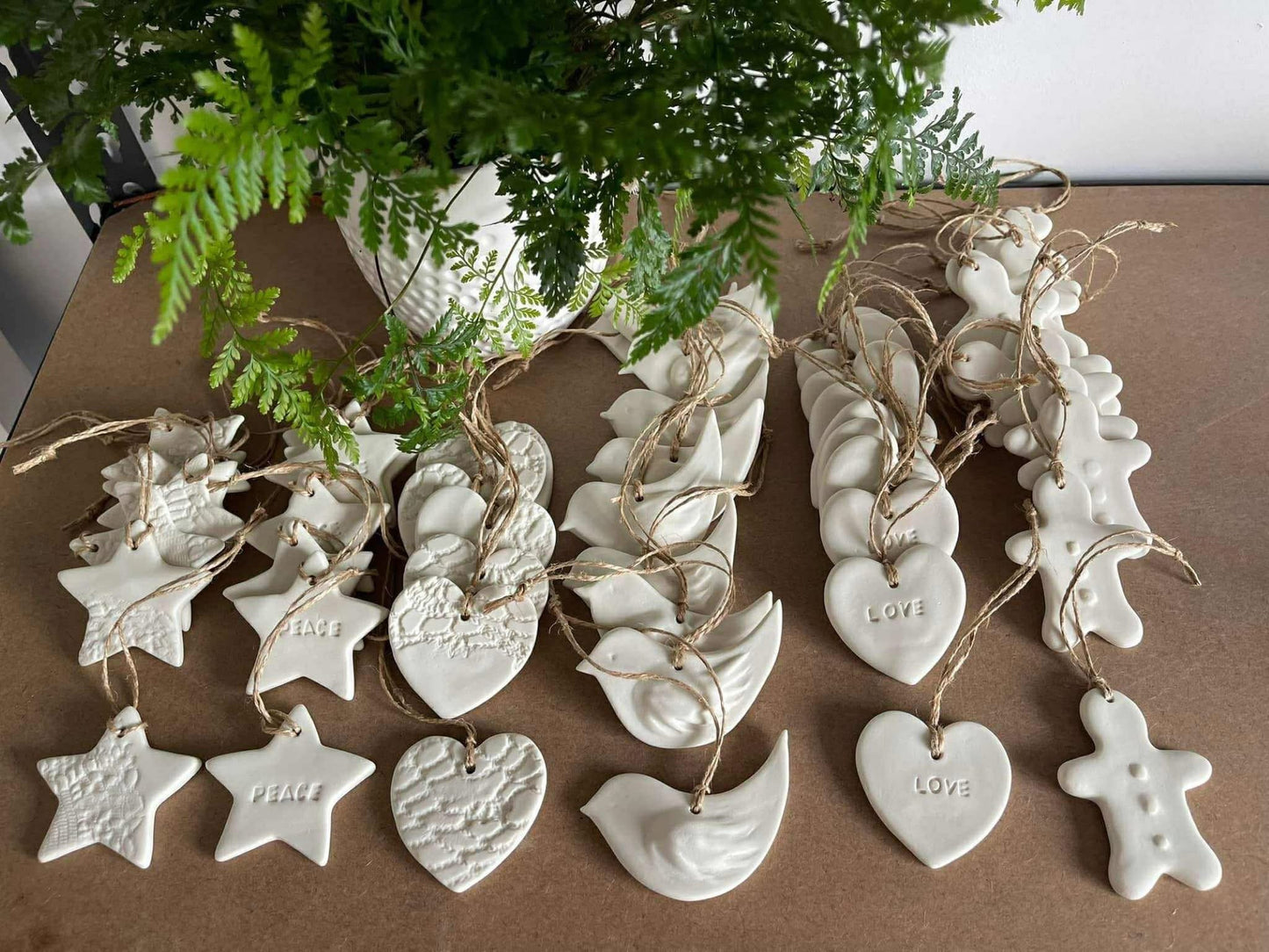 Christmas Decorations & Gift Tags Pottery Workshop
