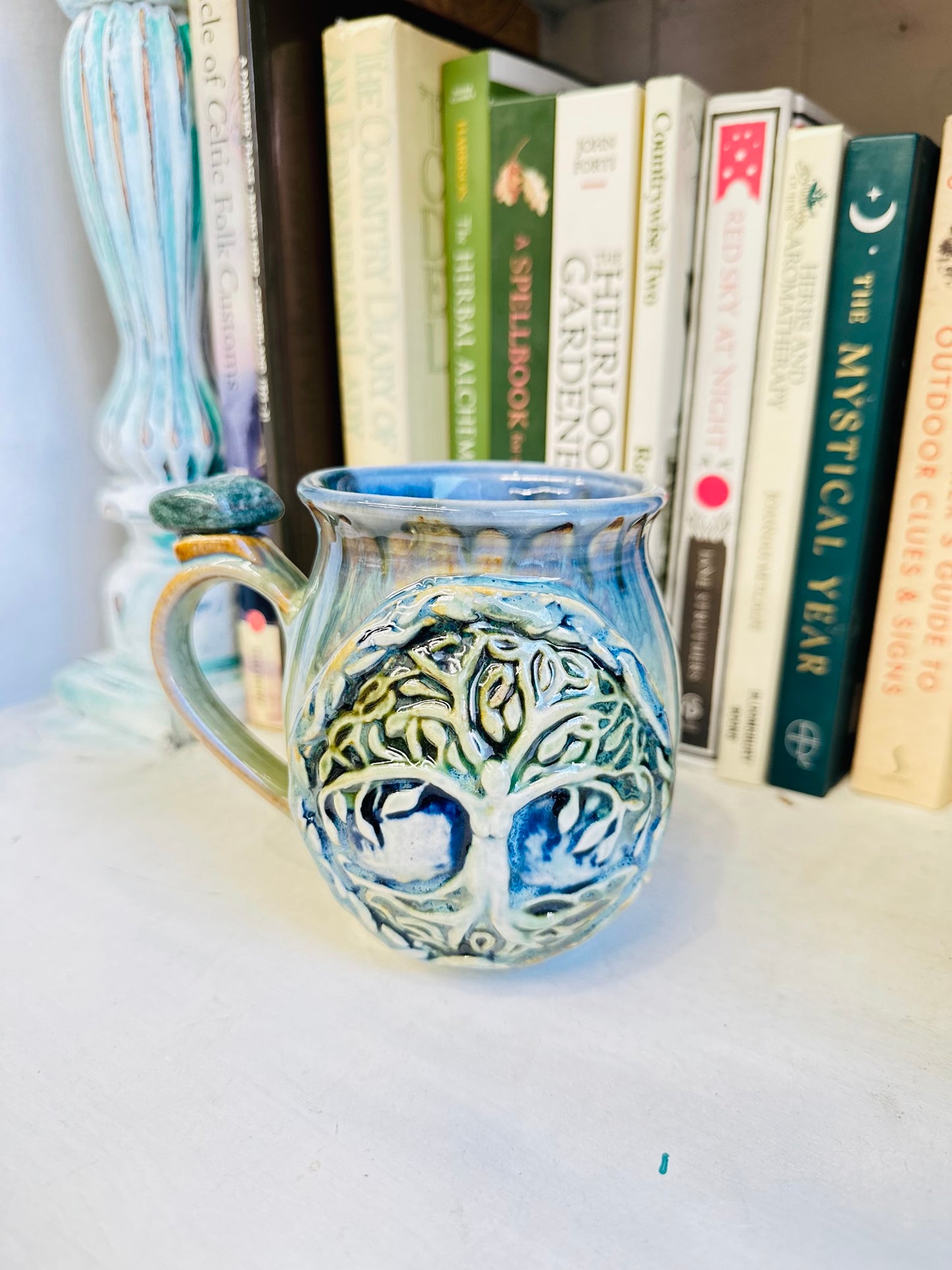 Tree Of Life Aventurine Crystal Mug