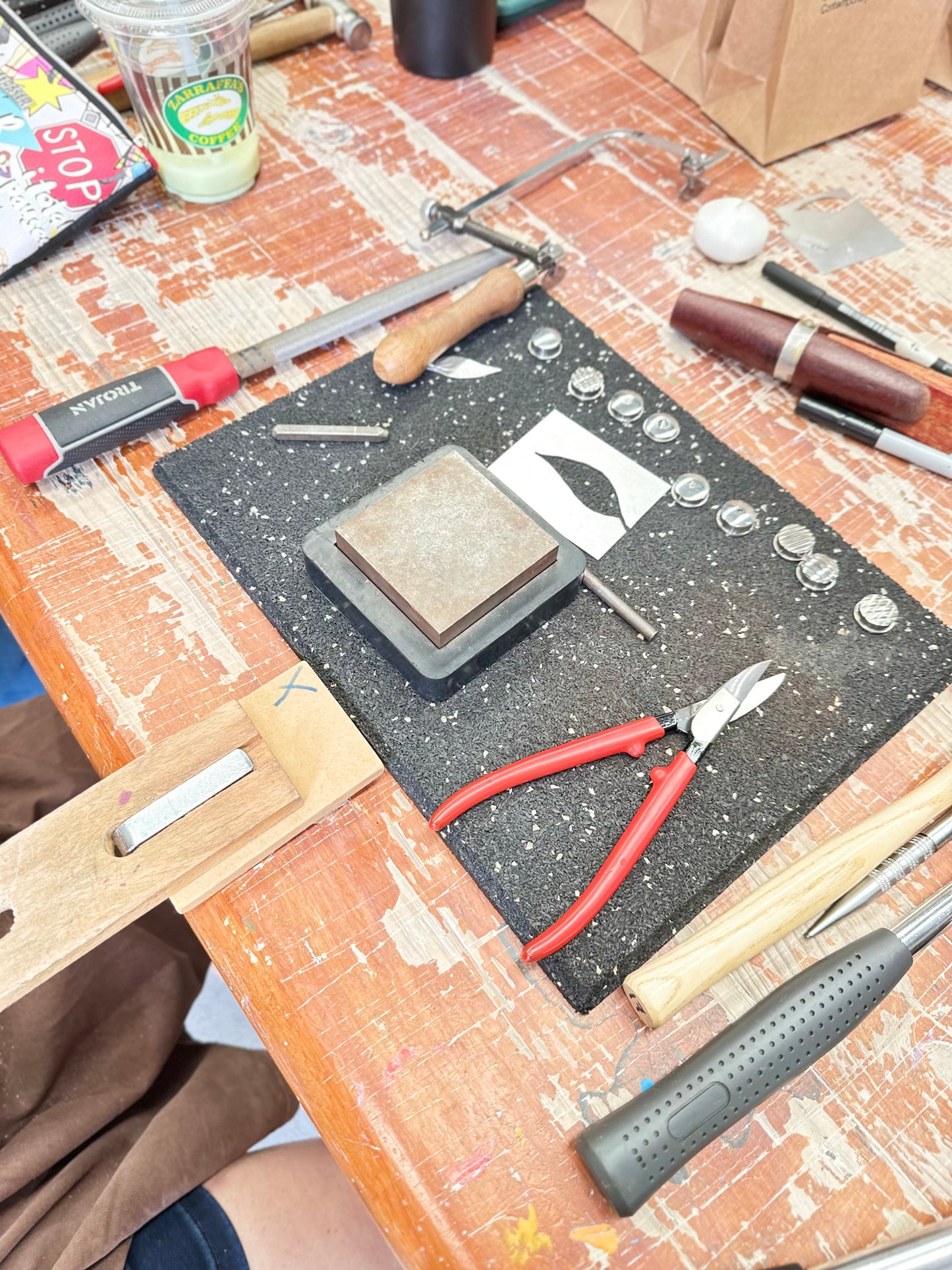 Sunday 11th May 10am - 3pm- Adults Intro to Silversmithing 2mm Ring Making.