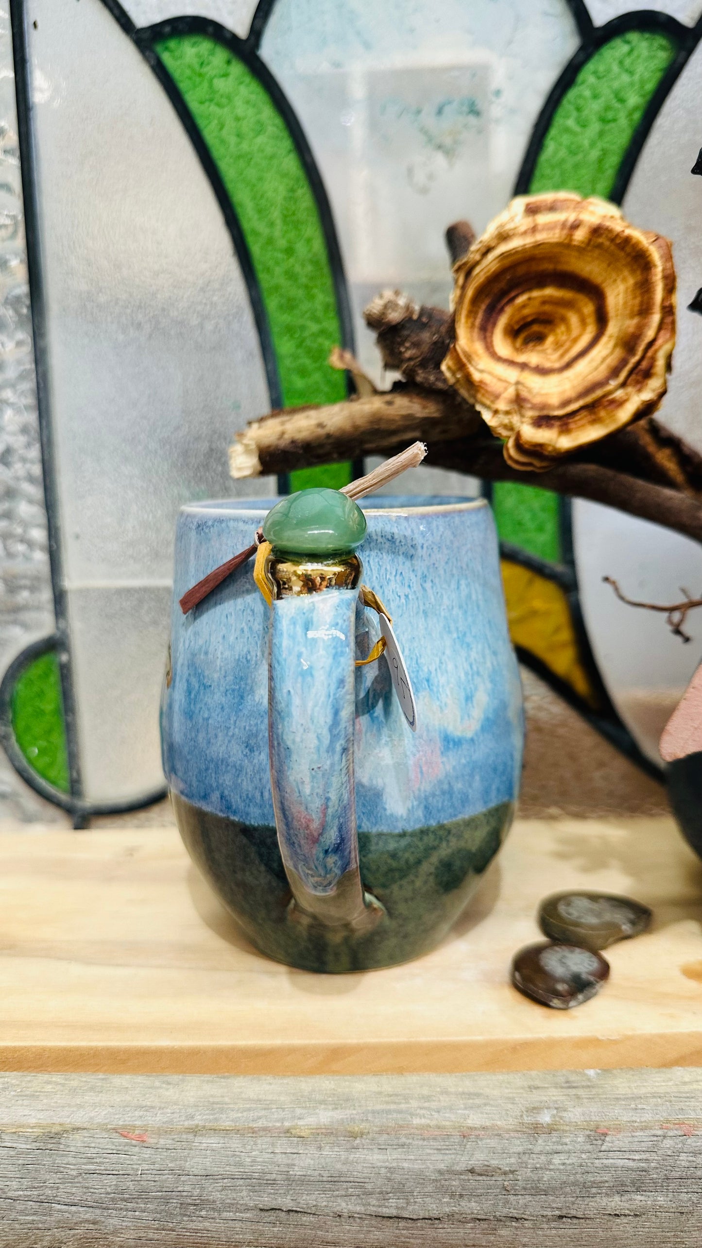 Aventurine Triple Goddess Crystal Mug