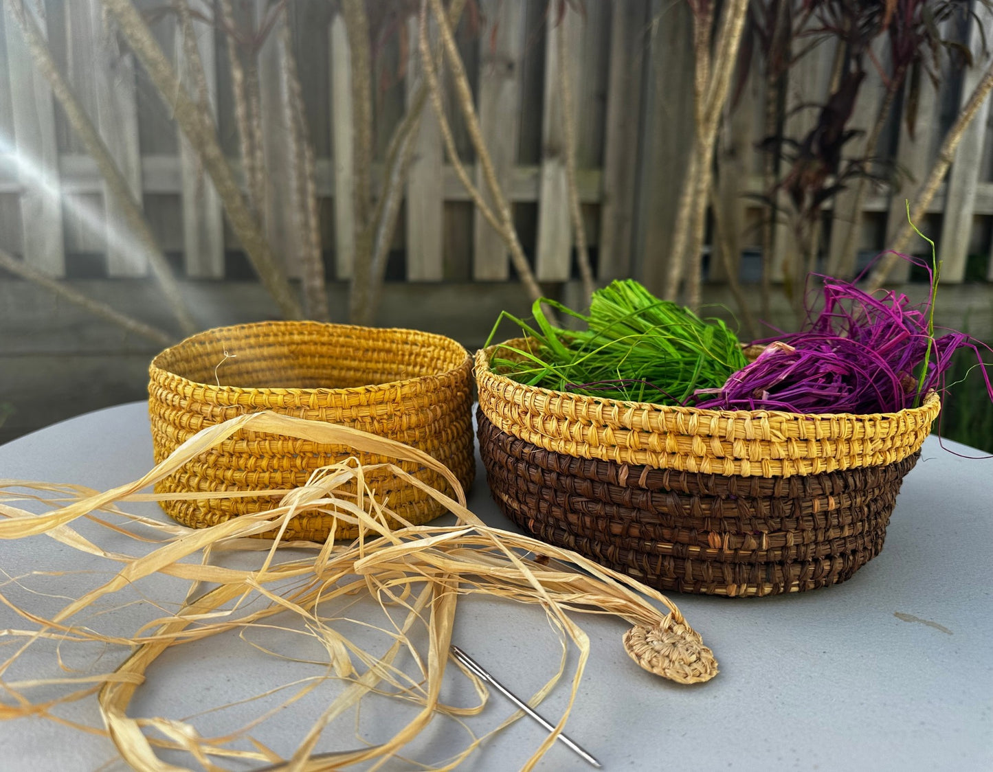 Sat 24th Jan 1-3pm Coiled Basket Weaving Workshop with Maryann Talia Pau