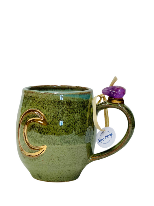 Triple Goddess Crystal Mug – Amethyst