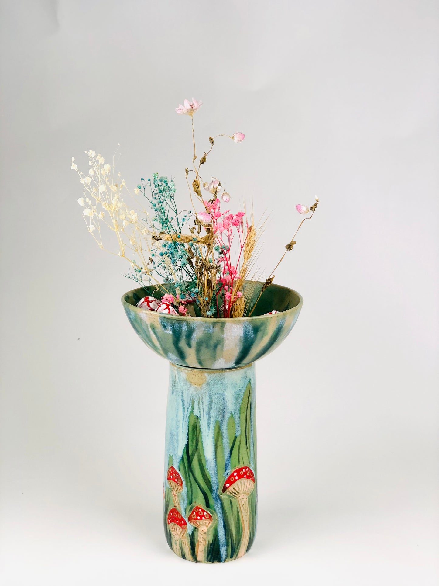 Toadstool Magic Vase