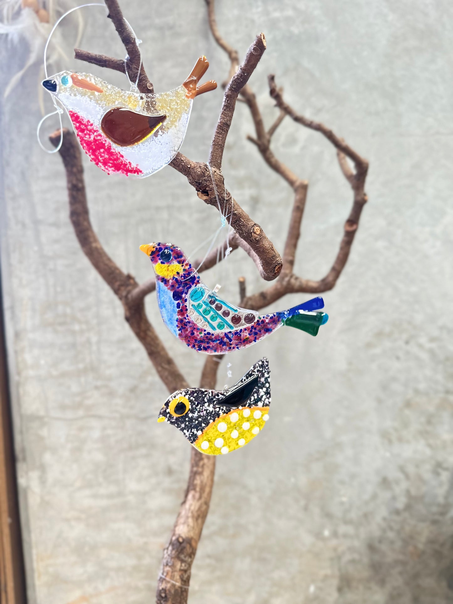 Sun 7th Feb 10am-12pm. Hot Glass Art Birds and Butterflies