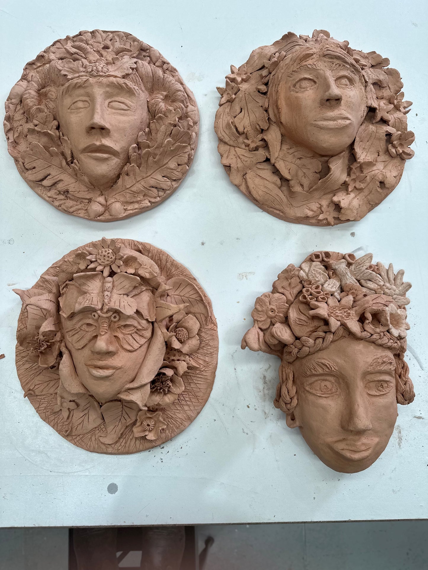 Friday 8th Aug 9am-4pm - FULL DAY Awaken Ancient Magic in Your Garden: Sculpt Your Own God, Goddess or Green Man Plaque
