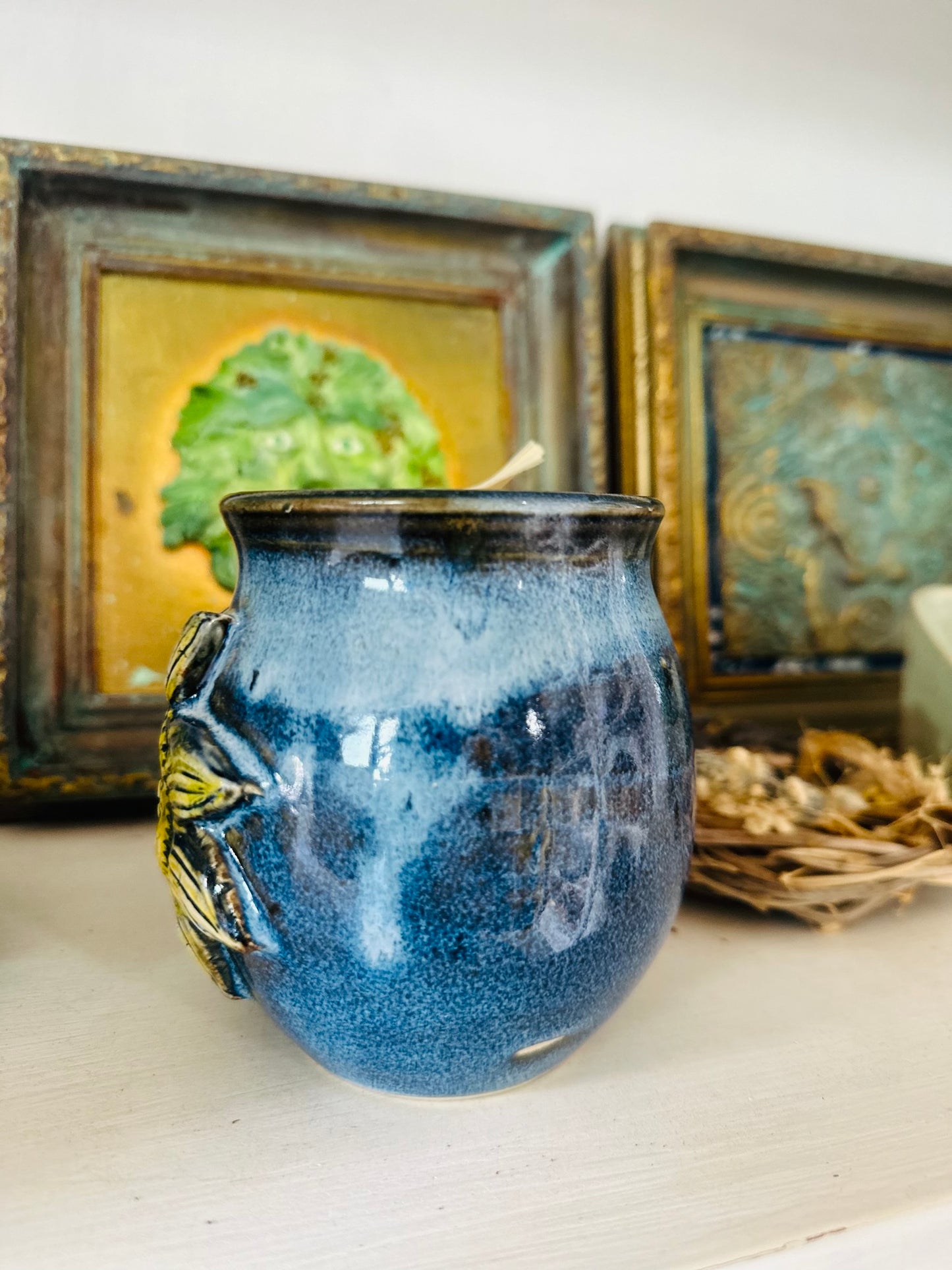 Celestial Sun and Moon Quartz Crystal Mug