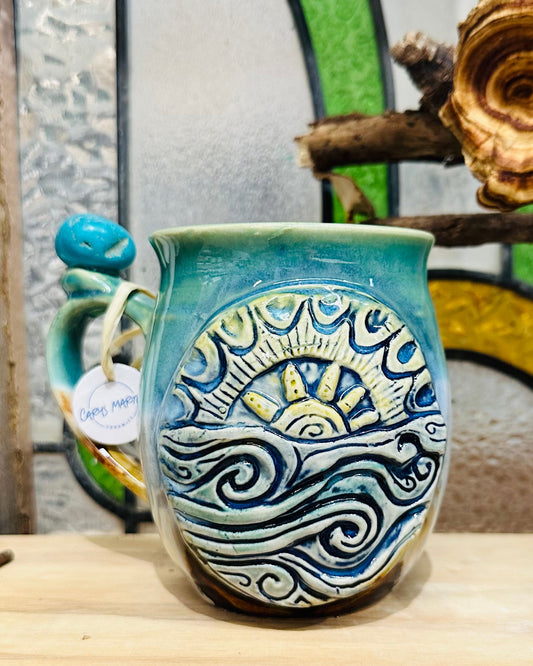 Rising Sun Crystal Mug