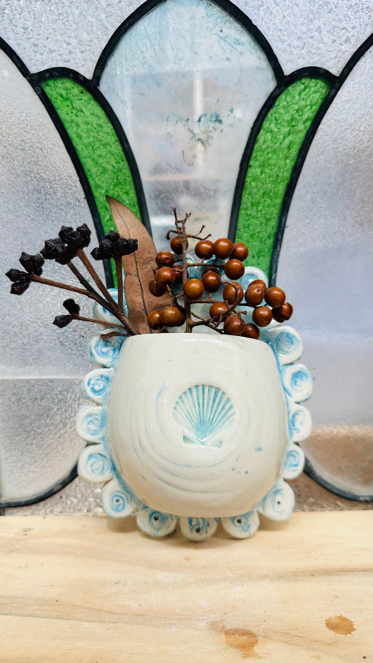Sunday 19th July 1pm-12noon- Handbuilt Pottery Wall Planters