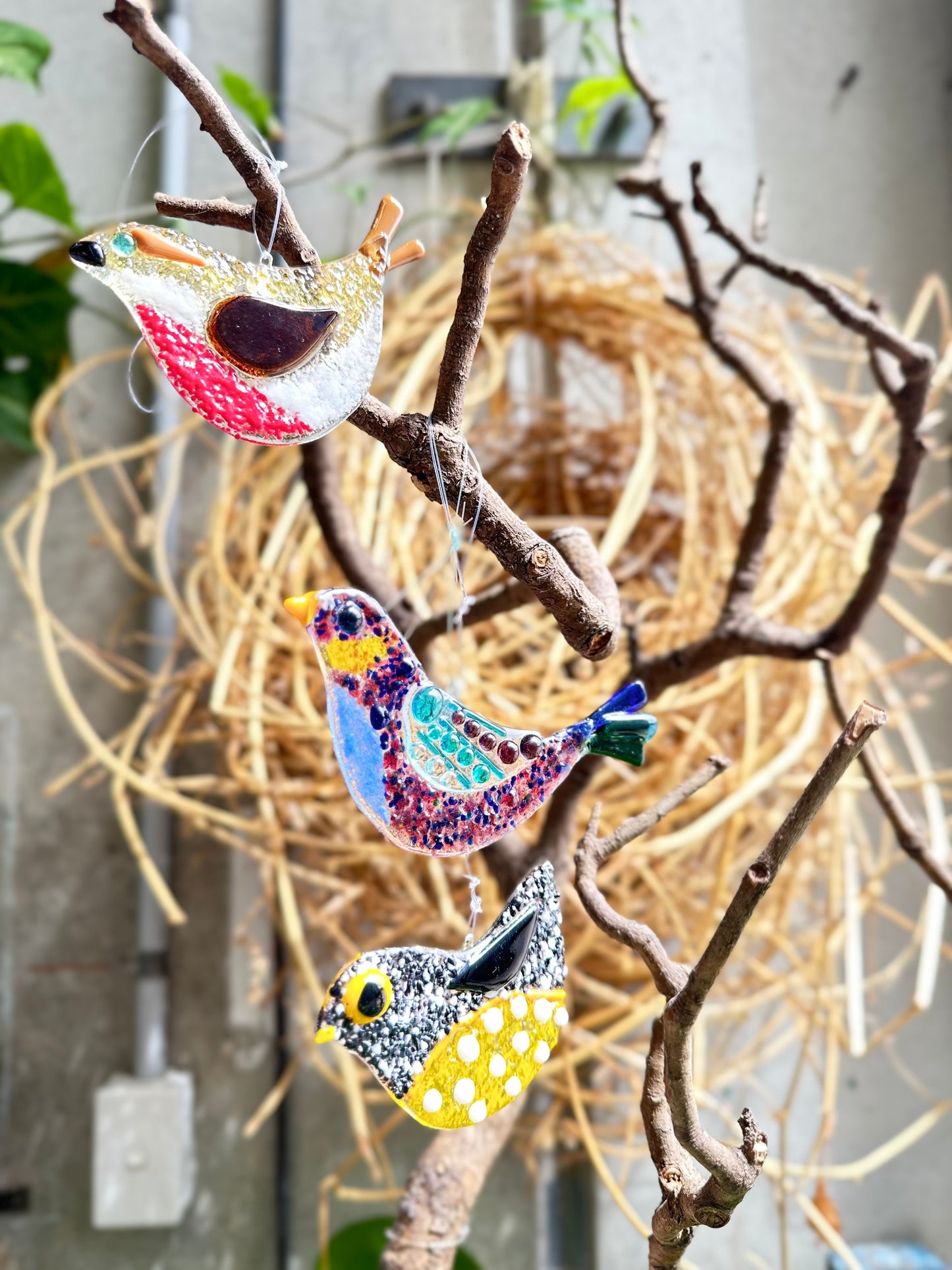Sun 7th Feb 10am-12pm. Hot Glass Art Birds and Butterflies