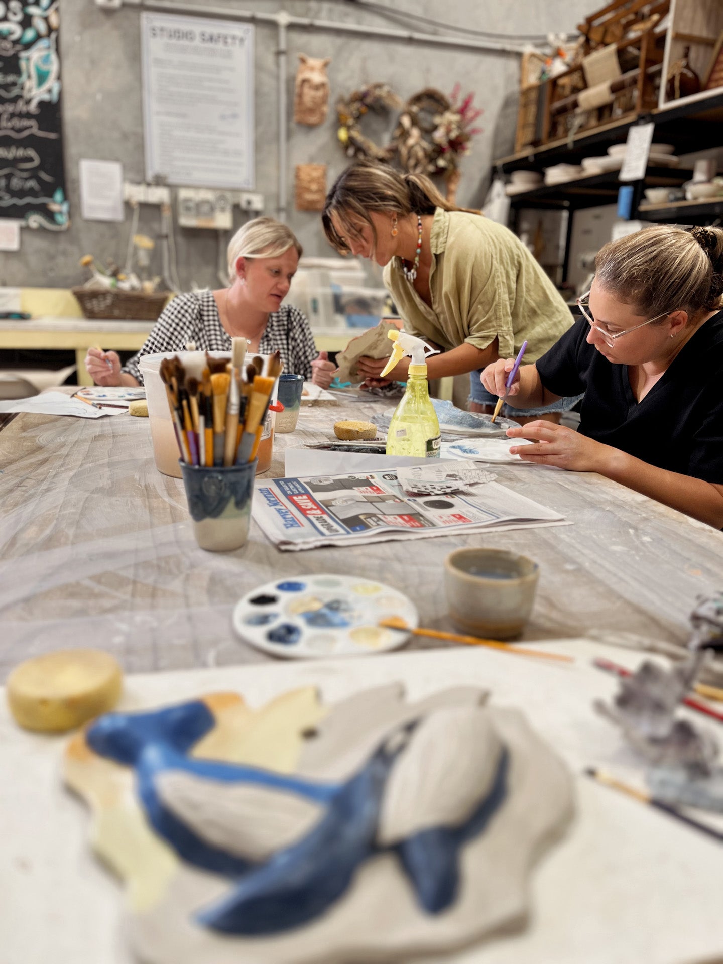 Ten Week Term. Starting Thursday 8th Oct. Hand building and Sculpting with Merri of MeriMila