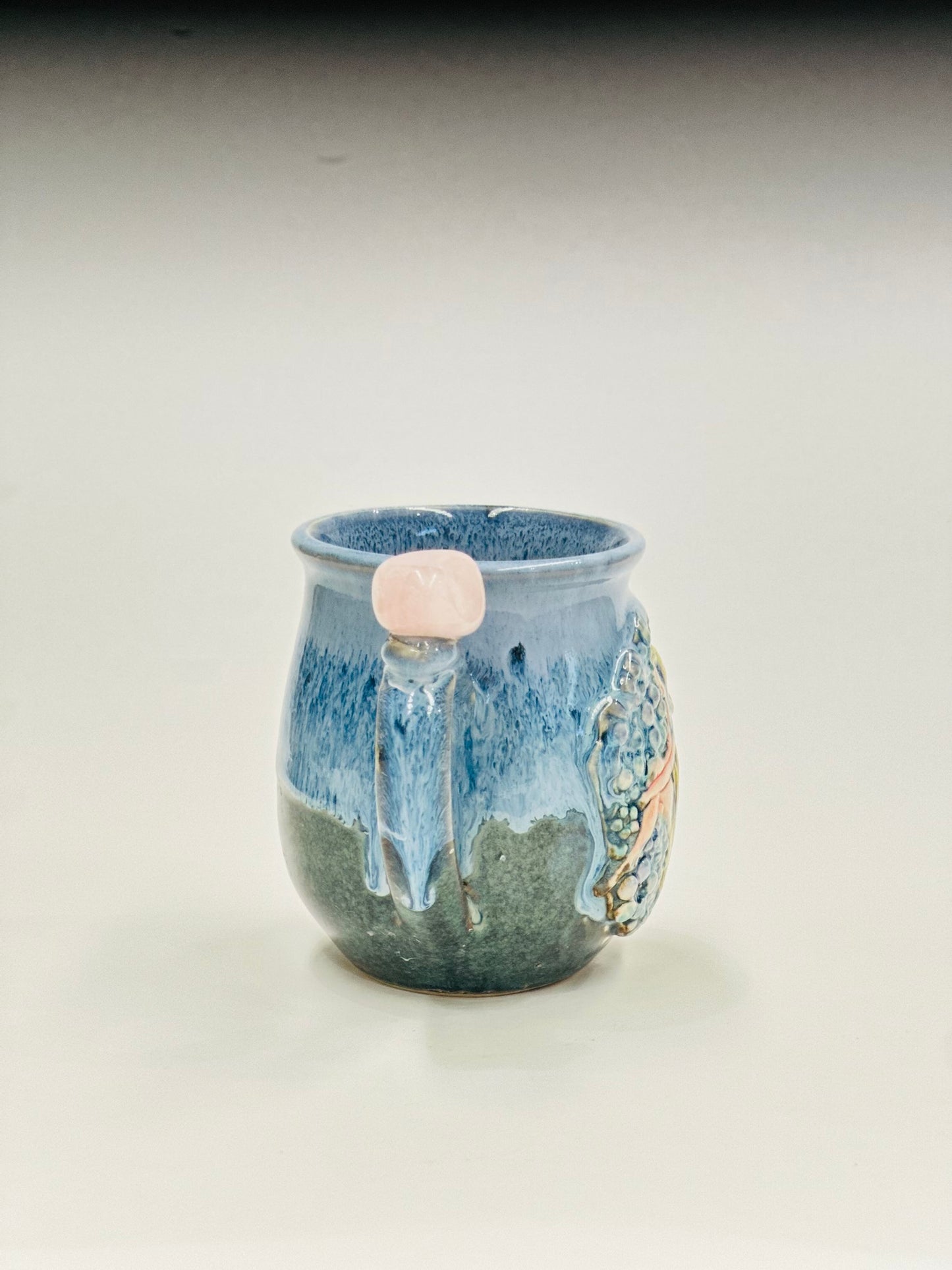 Fairy Rose Quartz Crystal Mug