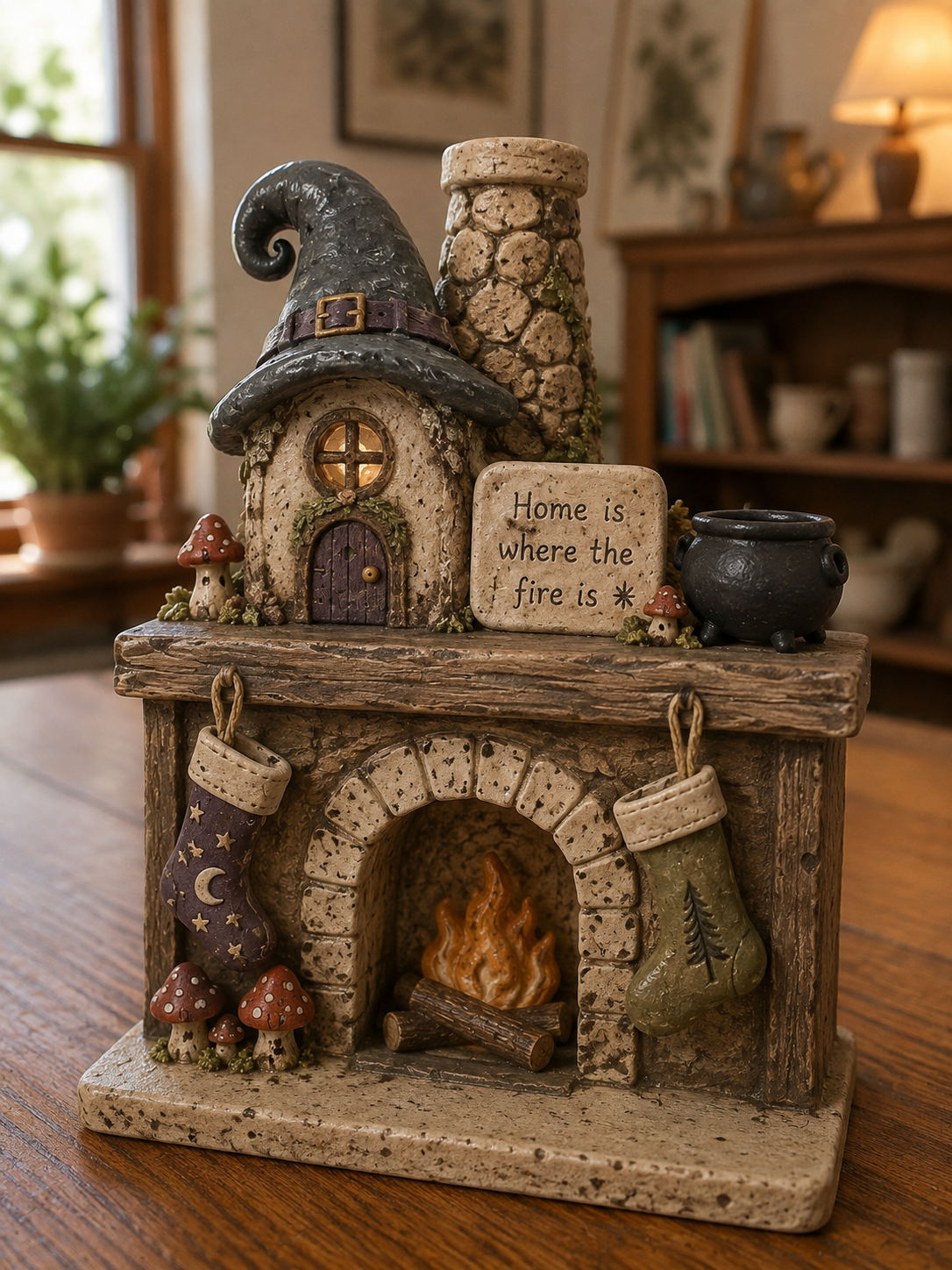 Saturday 28th November 9am - 3pm - Pottery Handbuilt Christmas Fireplace