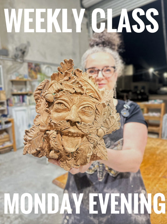 Starting Sept 22nd - Six Week Term - Monday Evening Hand building and Sculpting with Diane