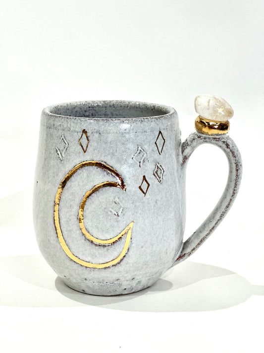 Sun and Moon Crystal Mug
