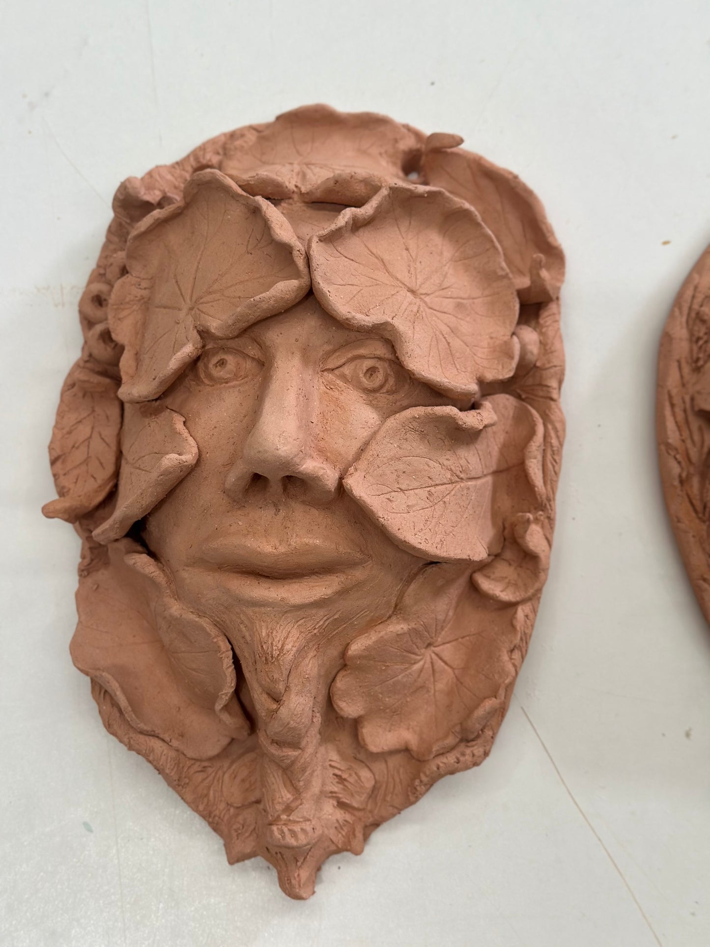 Friday 8th Aug 9am-4pm - FULL DAY Awaken Ancient Magic in Your Garden: Sculpt Your Own God, Goddess or Green Man Plaque