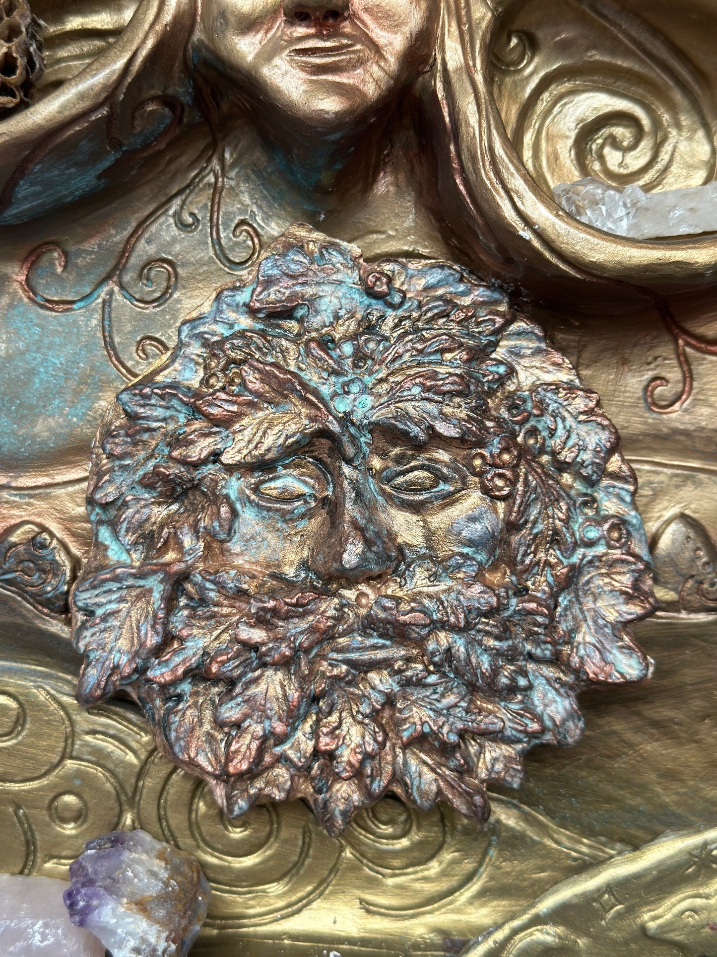 🍂 Green Man Talisman