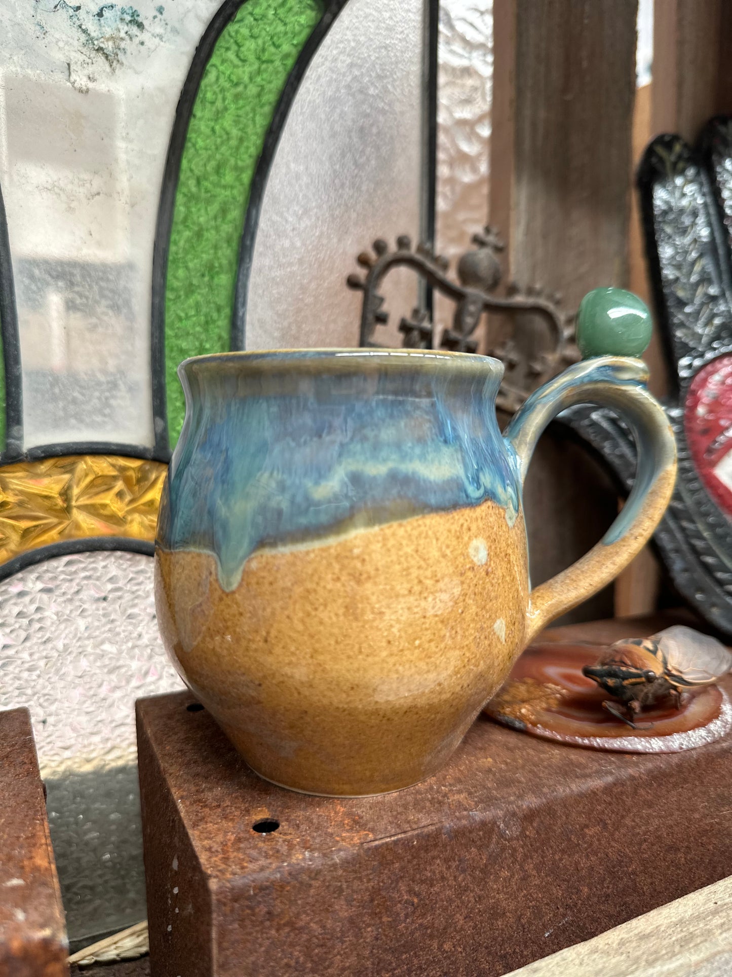Tree Of Life Aventurine Crystal Mug