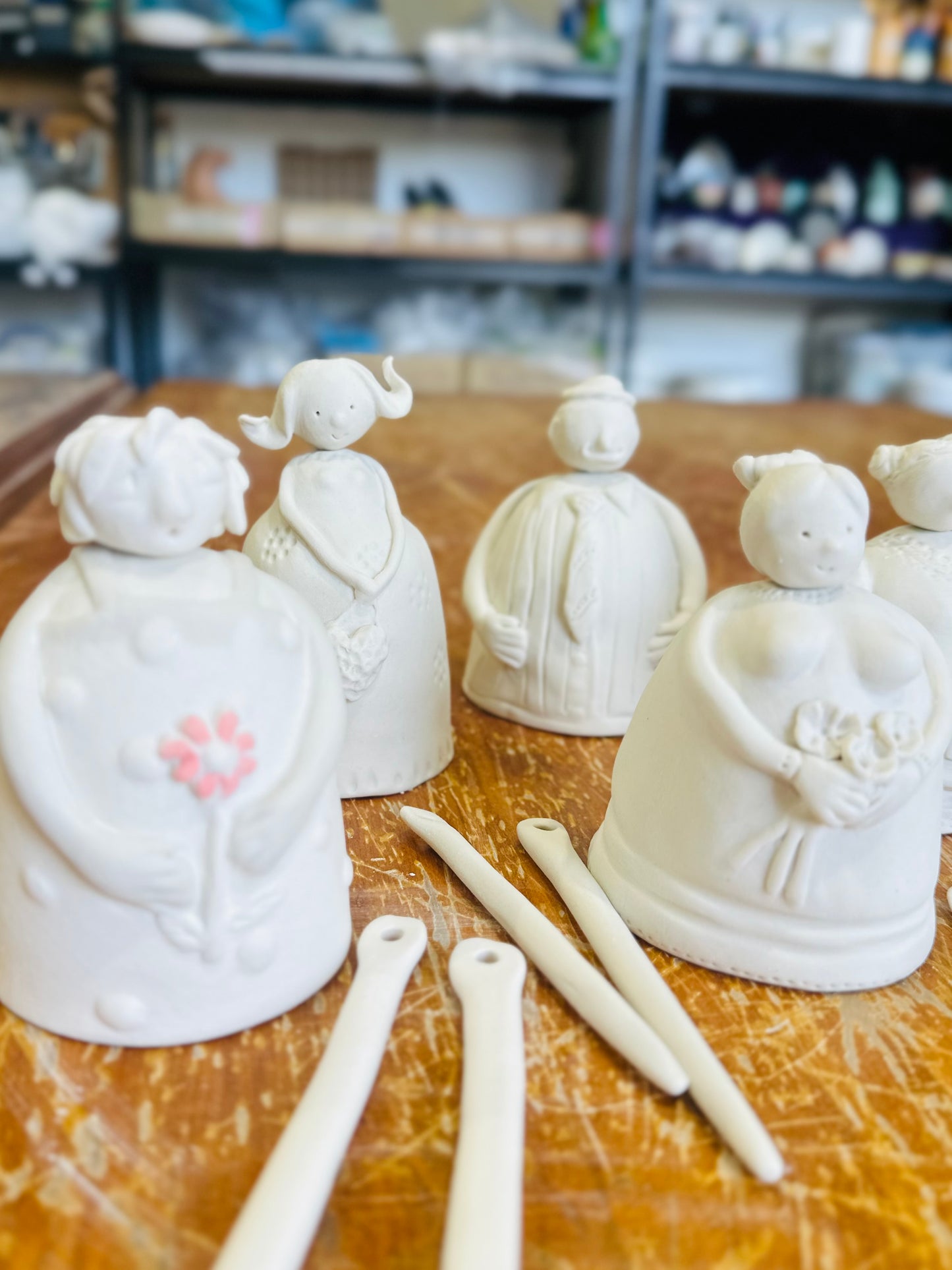 Sun 28th Sept 1-3pm - Handbuild Your Own Porcelain Bell person