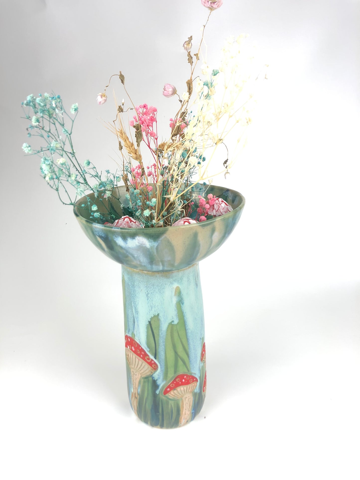 Toadstool Magic Vase