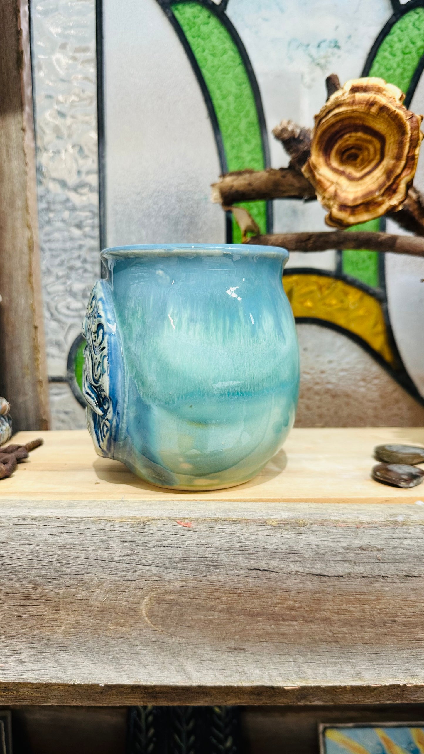 Ocean Goddess Quartz Crystal Mug