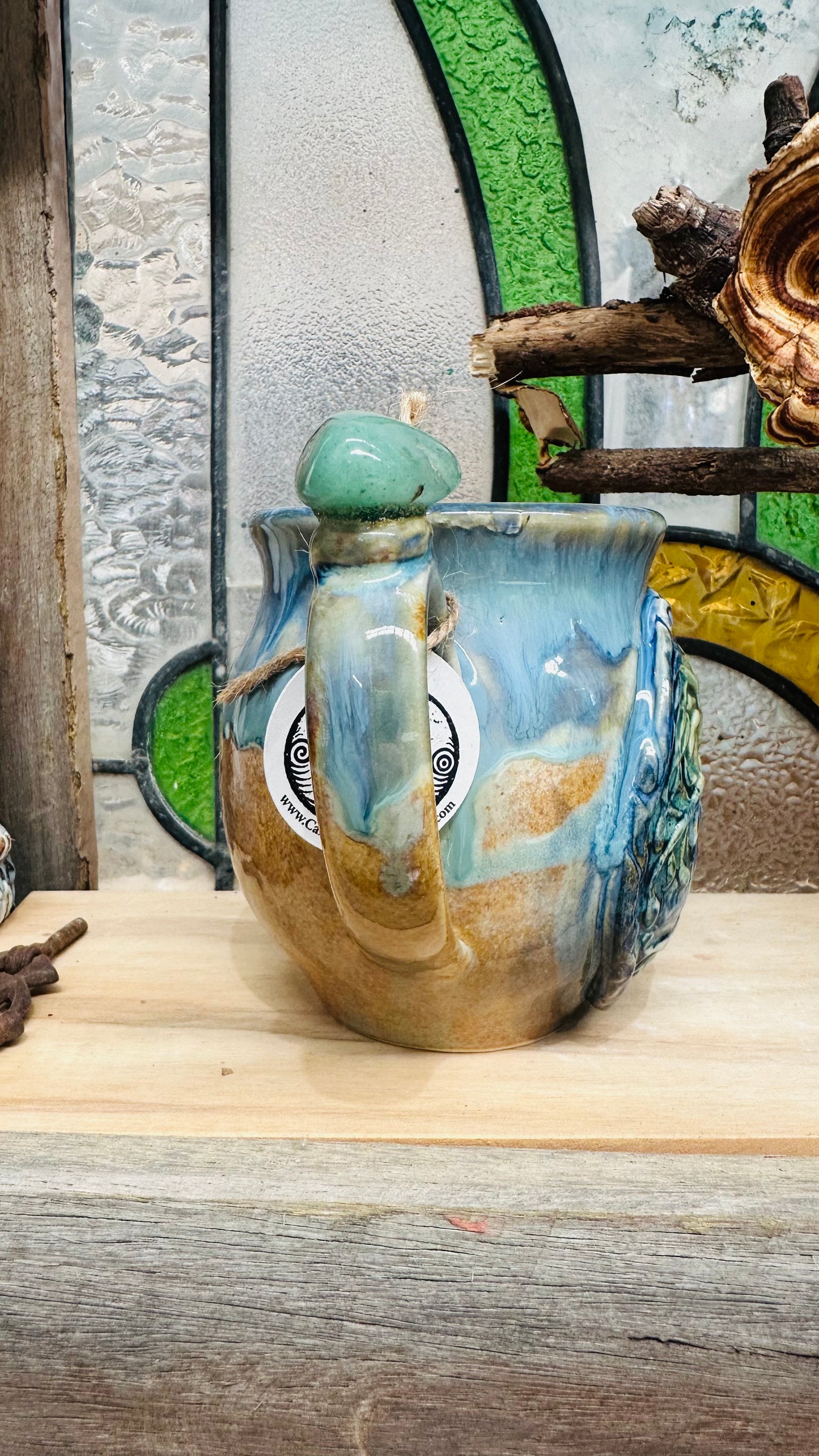 Tree Of Life Aventurine Crystal Mug