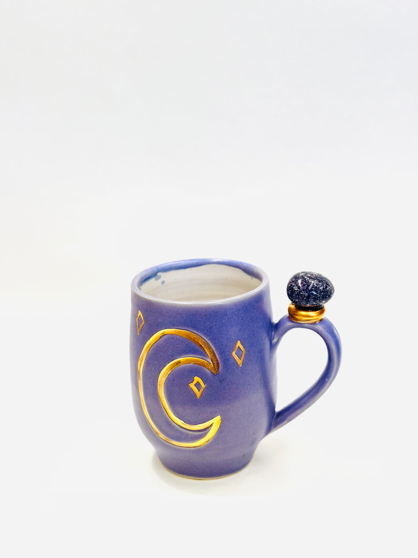 Lepidolite Crystal Mug