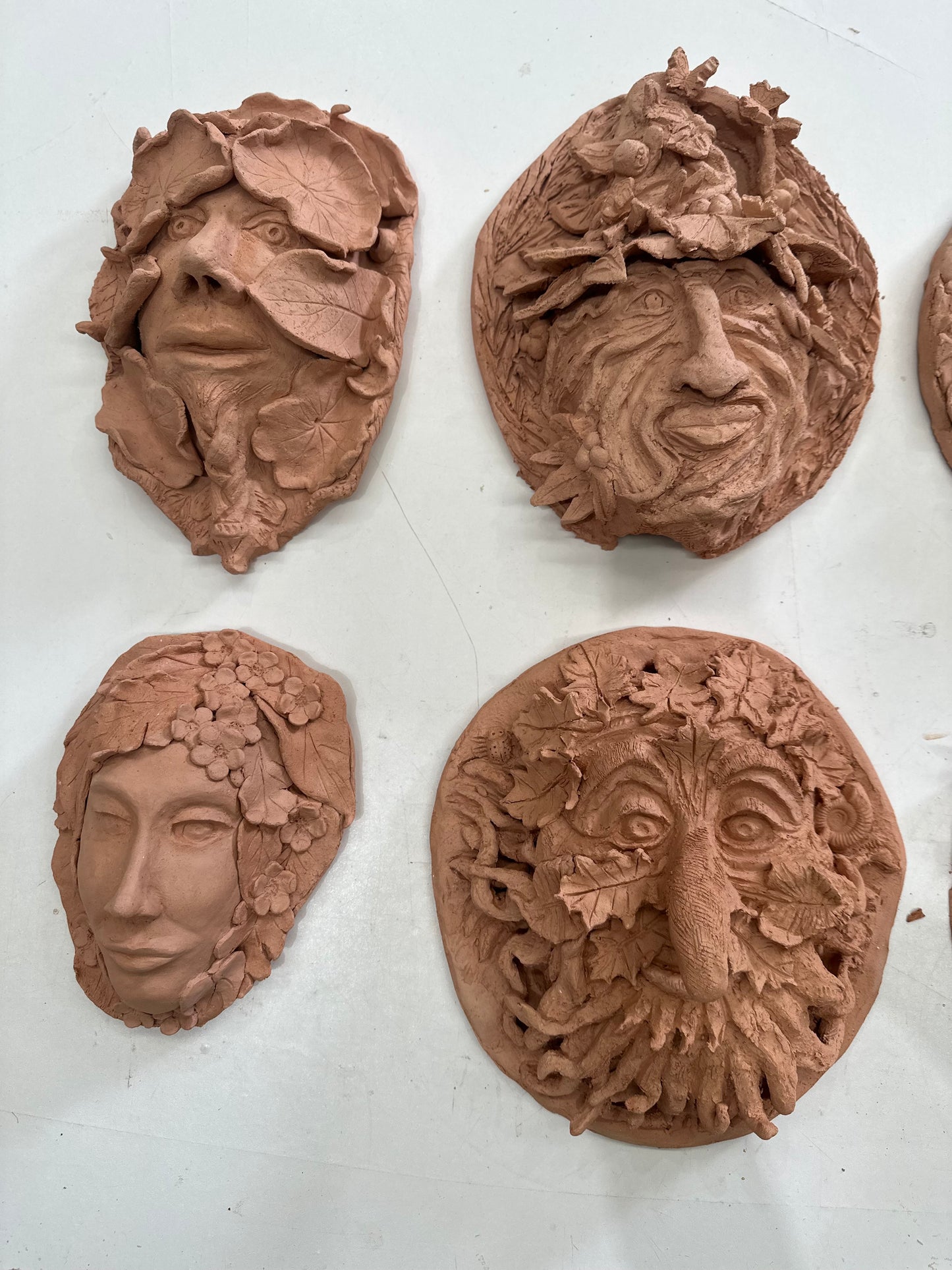 Friday 8th Aug 9am-4pm - FULL DAY Awaken Ancient Magic in Your Garden: Sculpt Your Own God, Goddess or Green Man Plaque