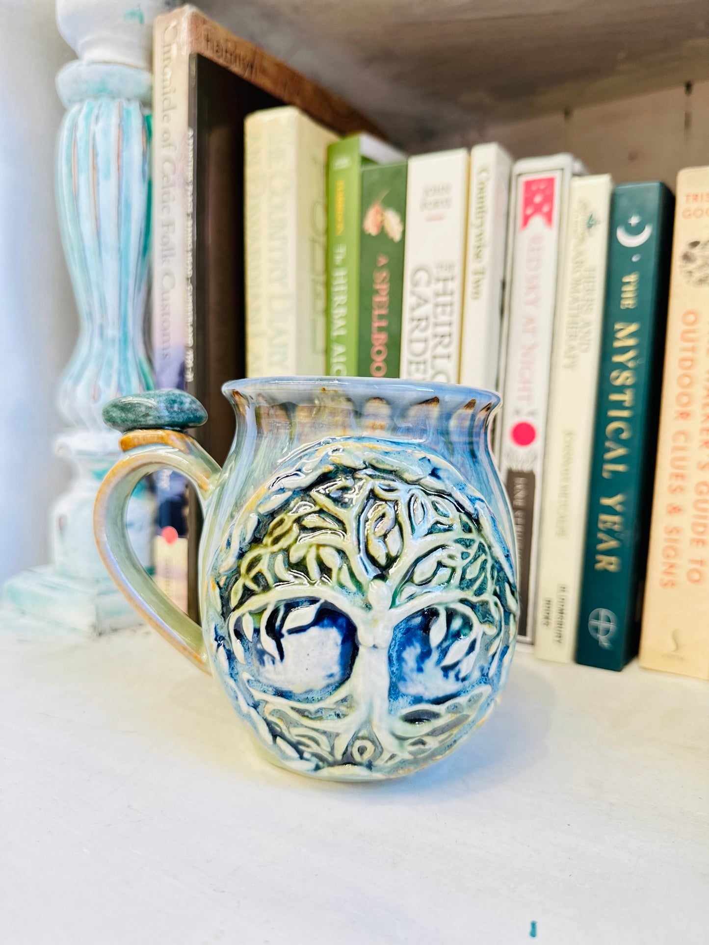 Tree Of Life Aventurine Crystal Mug