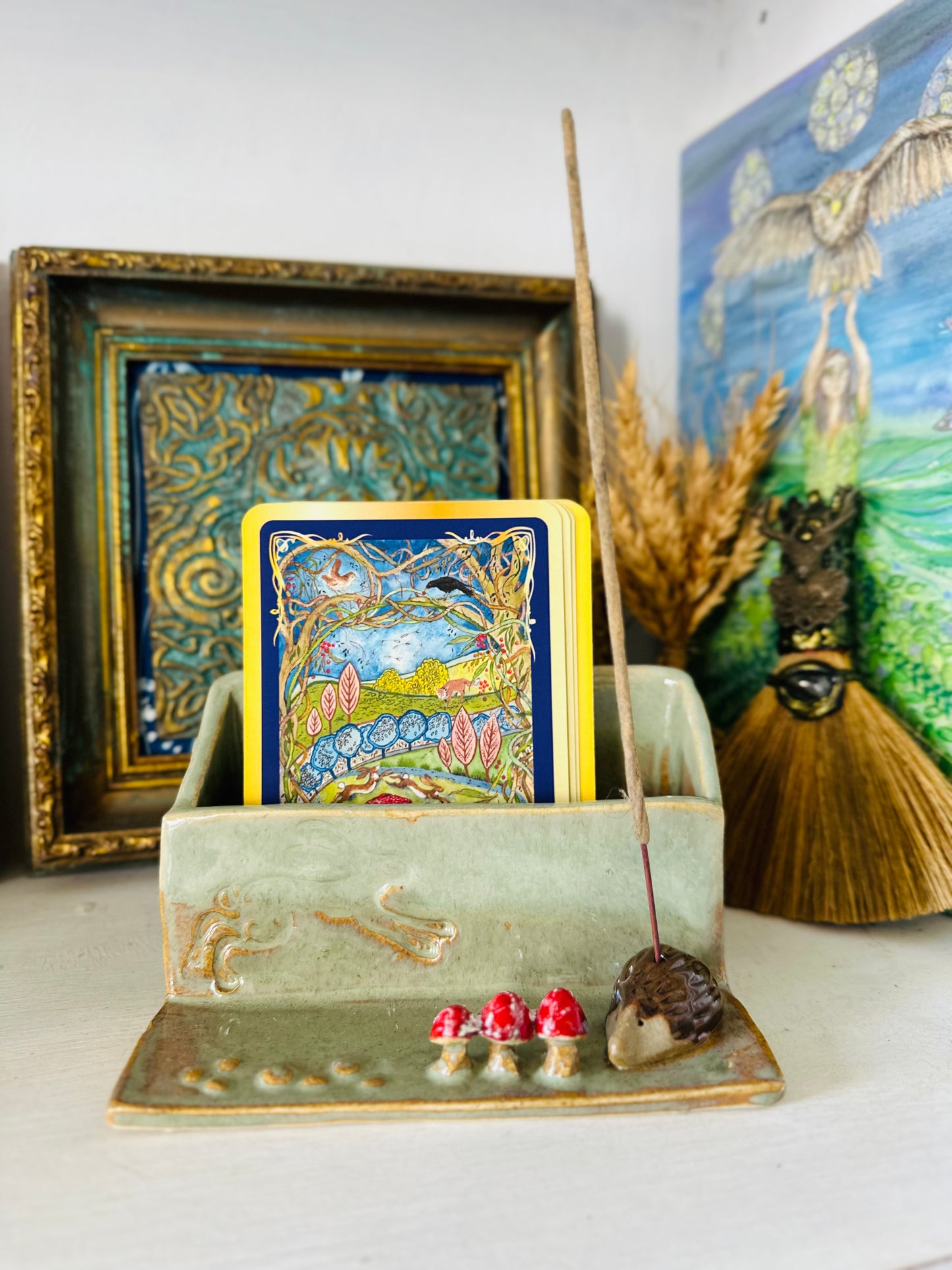 Handmade Oracle / Tarot Deck Holder