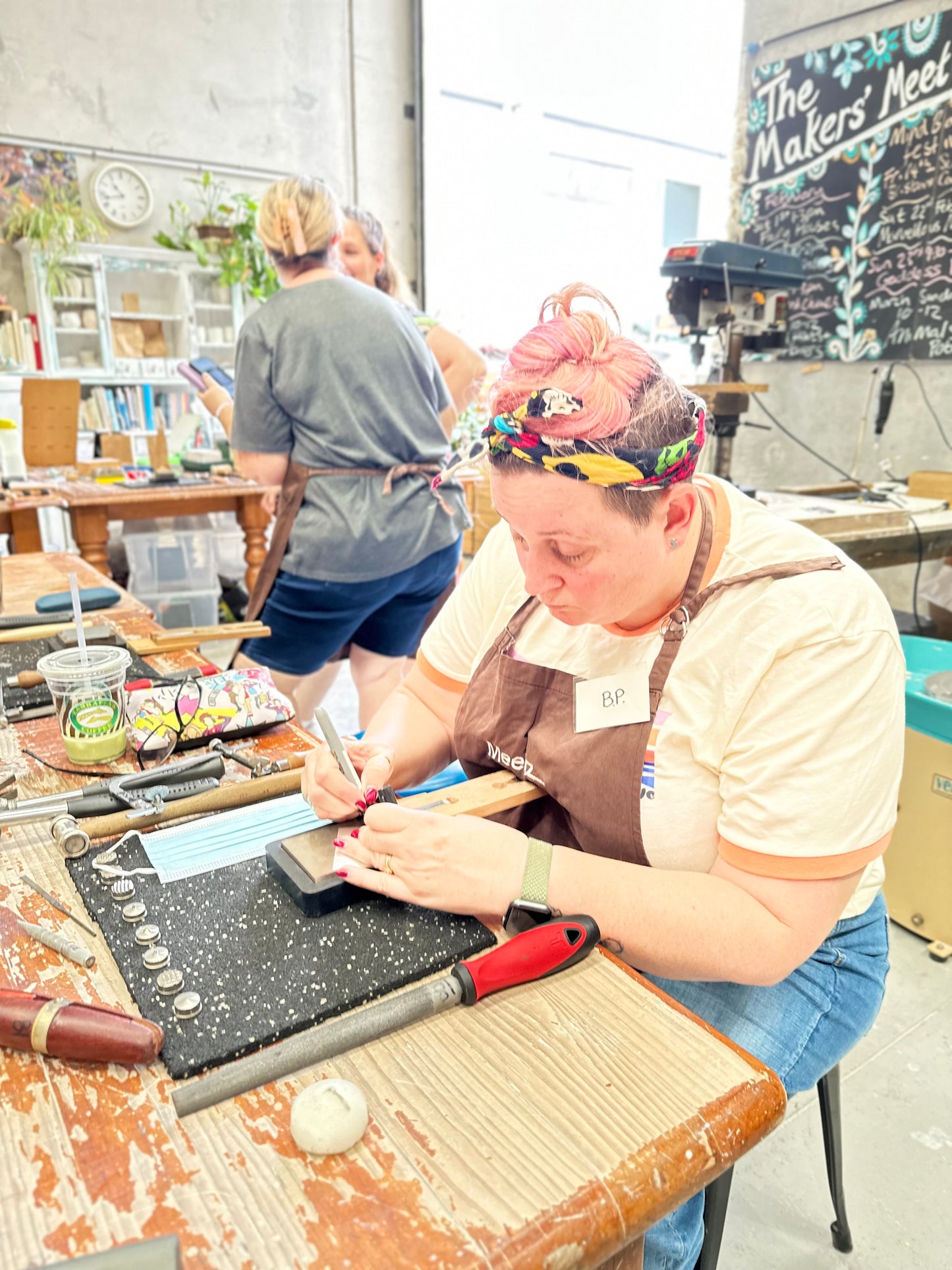 Sunday 11th May 10am - 3pm- Adults Intro to Silversmithing 2mm Ring Making.