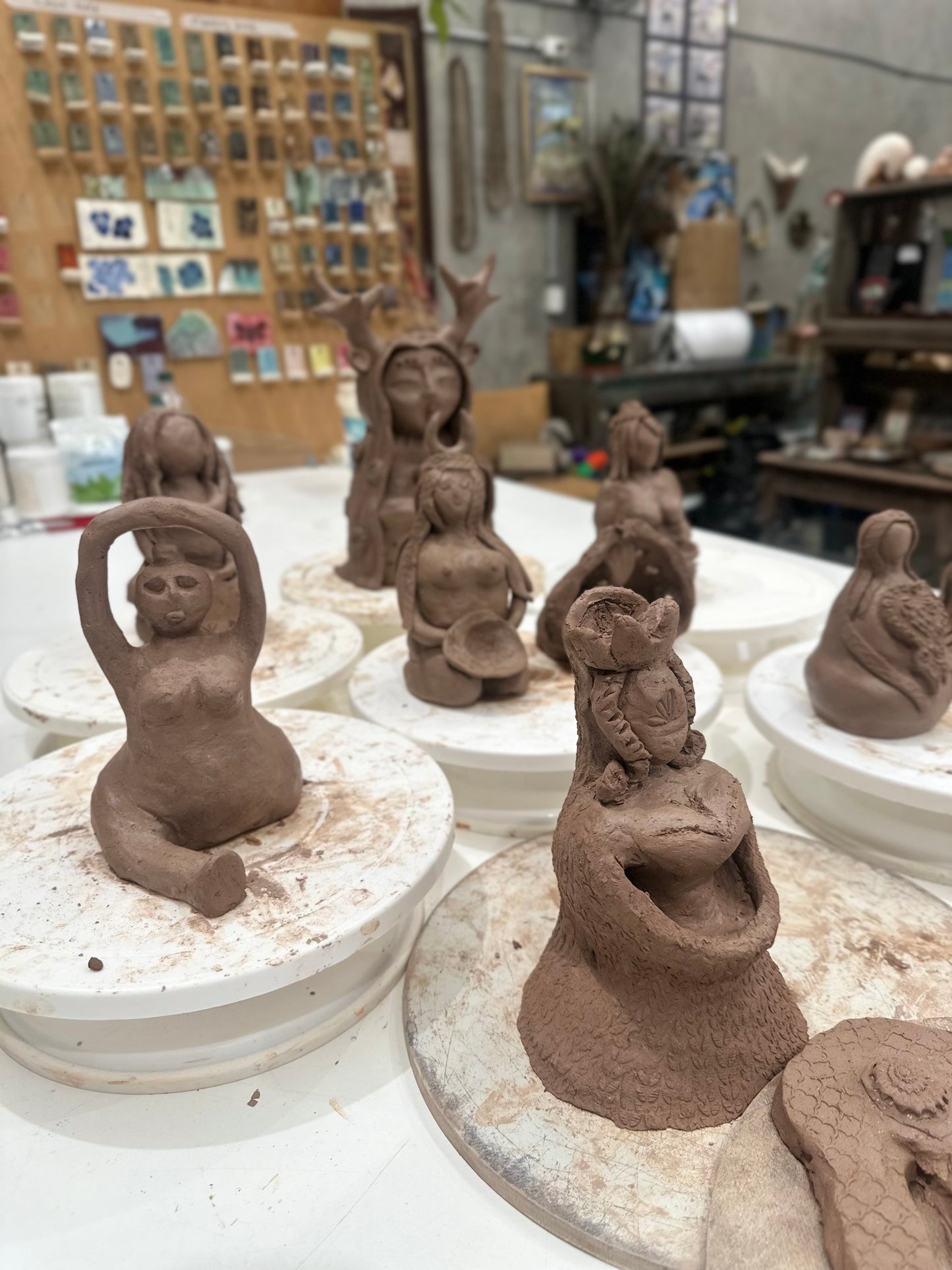 Sat 27th Sept 9:30am - 12noon- Clay Goddess Workshop