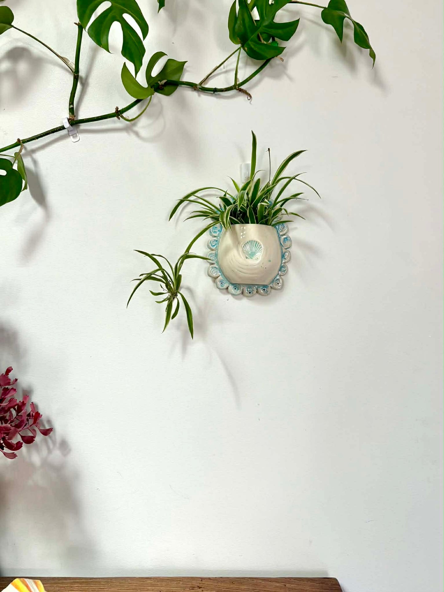 Sunday 19th July 1pm-12noon- Handbuilt Pottery Wall Planters